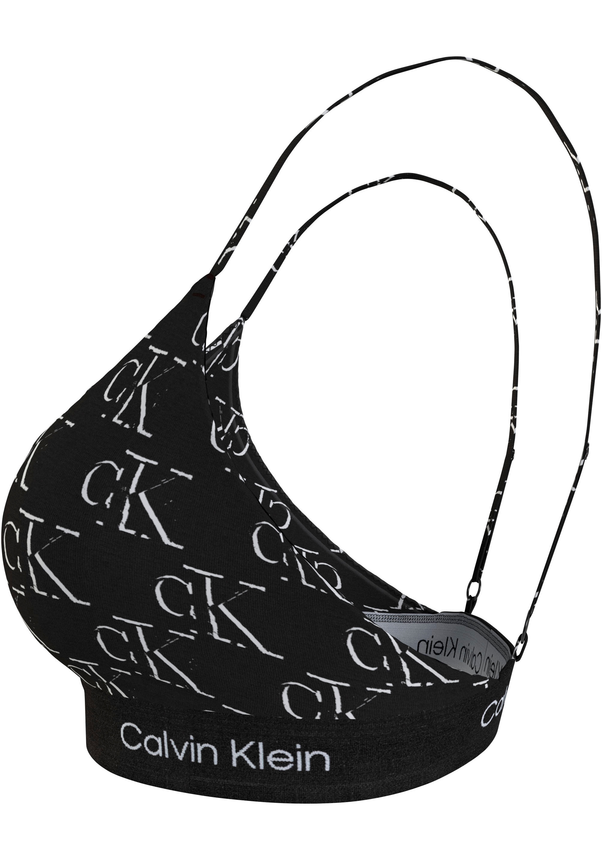 Calvin Klein Underwear Bralette »UNLINED BRALETTE«, mit klassischem CK-Logobund