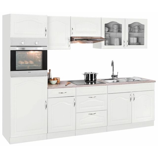 wiho Küchen Küchenzeile »Linz«, ohne E-Geräte, Breite 270 cm bestellen im  OTTO Online Shop
