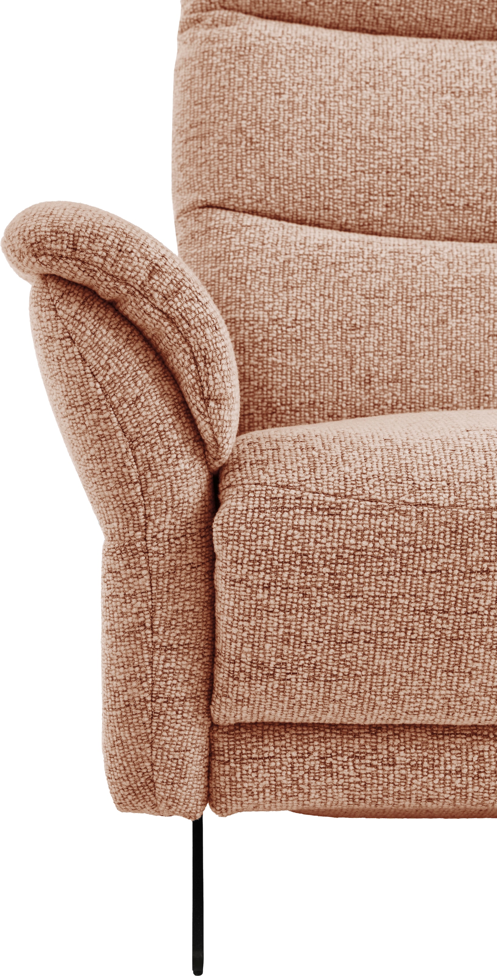 Home affaire 2,5-Sitzer »Aventis Sofa, Tonnentaschenfederkern, Breite 184 cm« inkl. ergonomische Lehne, echter Rücken & saugroboterfreundliche Kufen