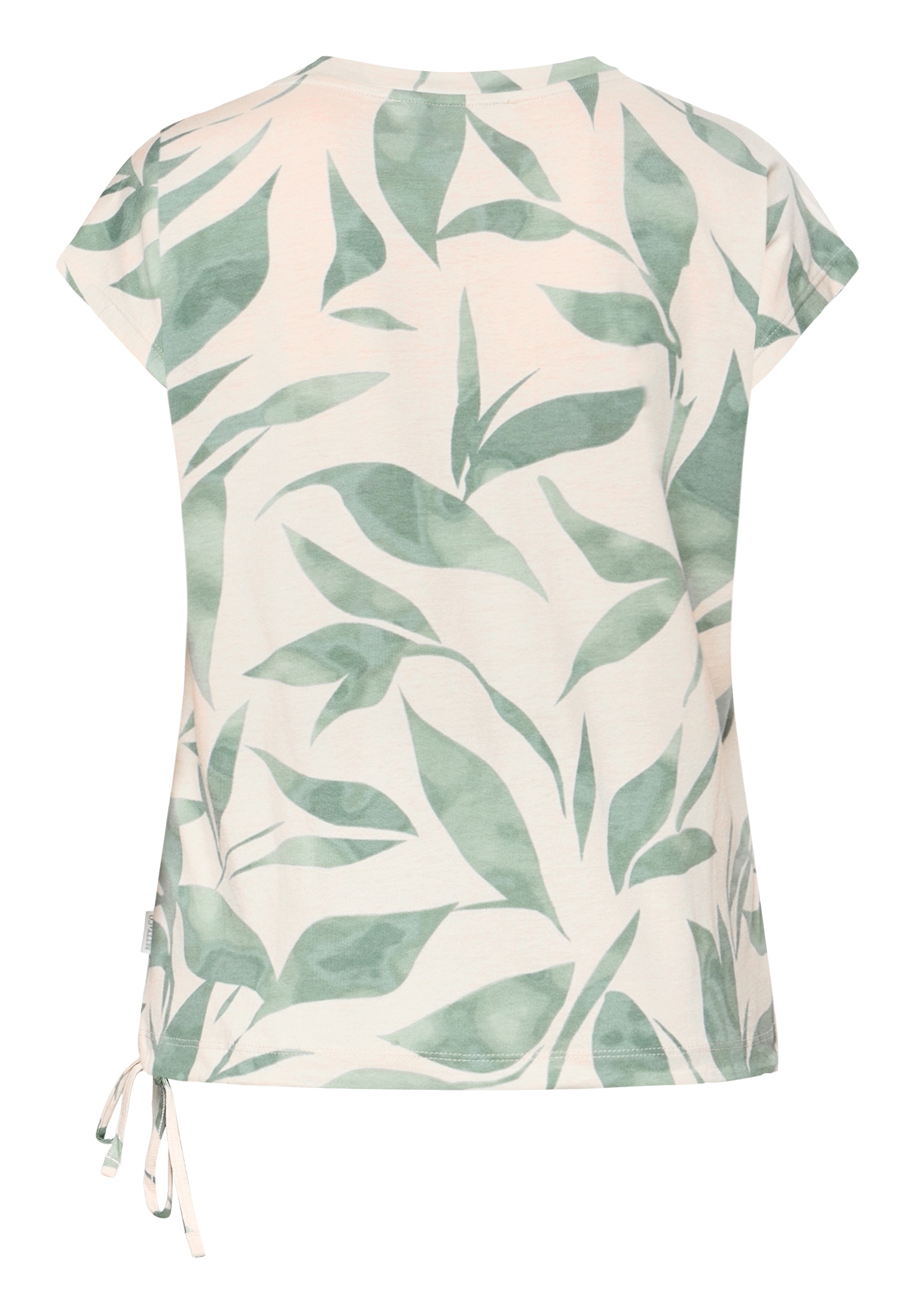 Betty&Co Rundhalsshirt »Casual-Shirt mit Tunnelzug«