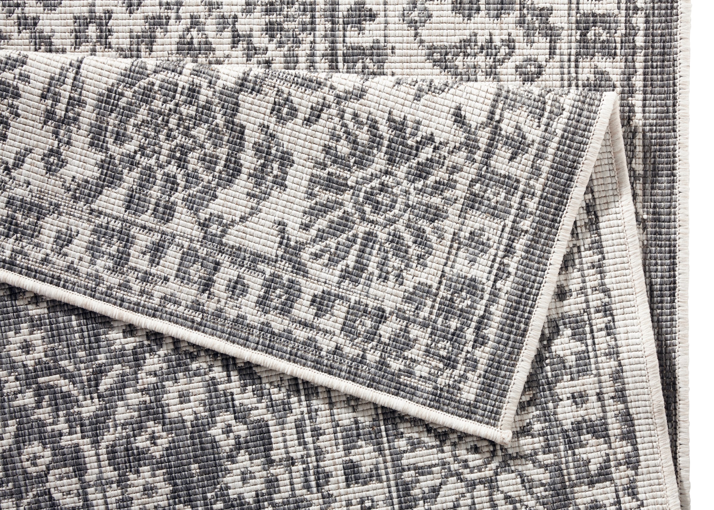 NORTHRUGS Teppich »Curacao«, rechteckig, 5 mm Höhe, In-& Outdoor, Läufer, Wetterfest, Balkon, Wohnzimmer, Wasserfest