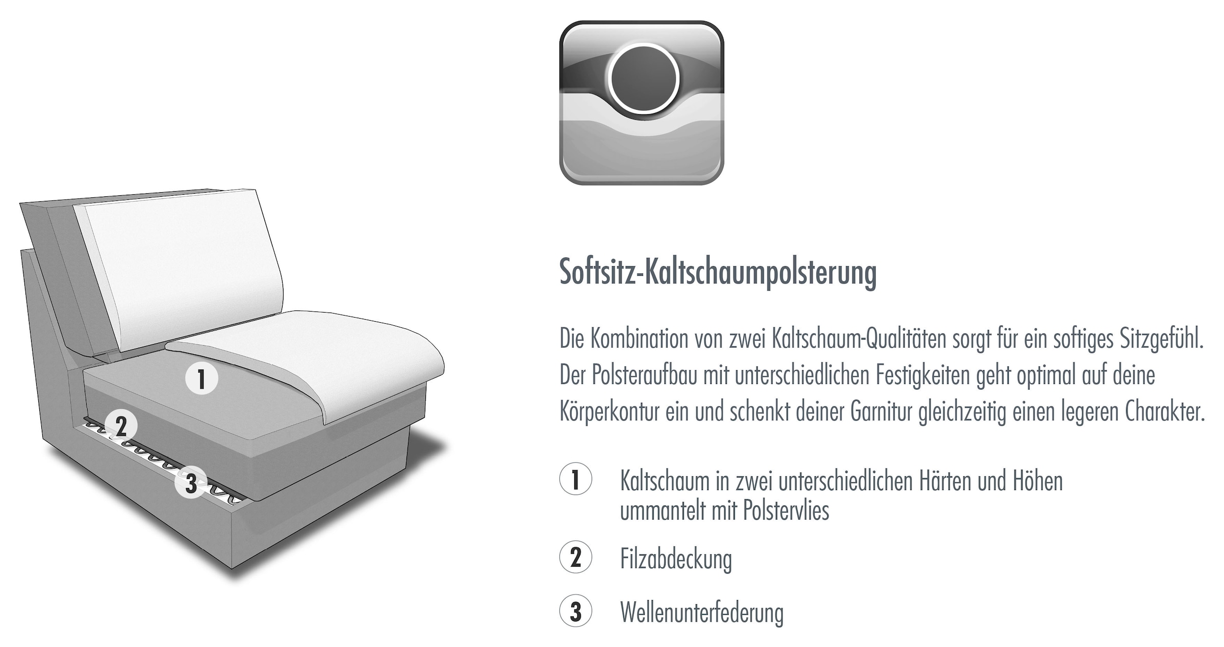 Die PlanBar Ecksofa »ZE-EM18063, Breite 322 cm« wahlweise mit Sitztiefen- und Armteilverstellung