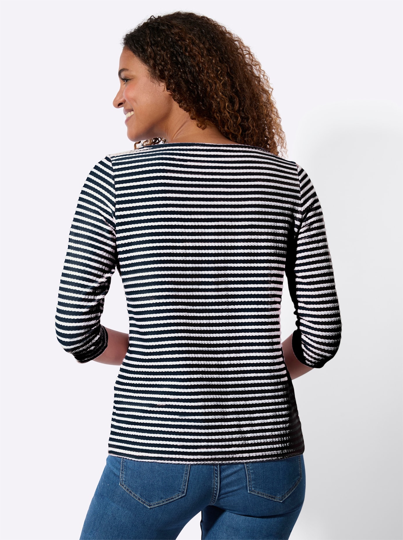 Casual Looks 3/4-Arm-Shirt »Ringelshirt« 1 tlg.