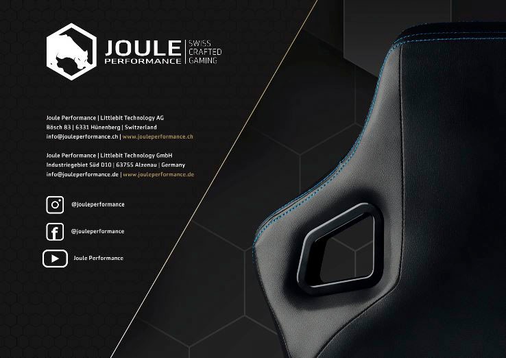 Joule Performance Gaming-Stuhl »Alcantara«, WERTIGES ECHTLEDER