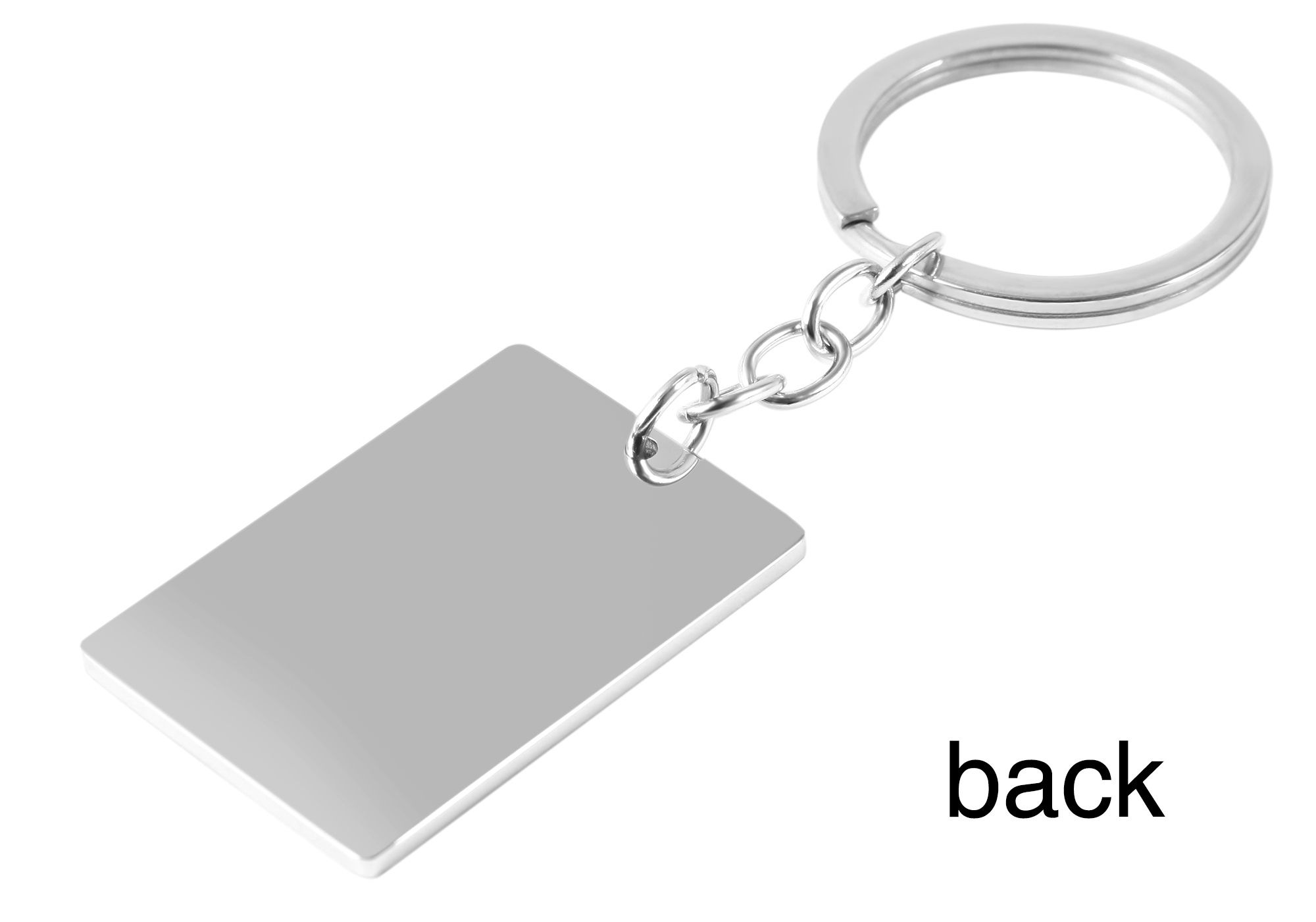 Adelia´s Kettenanhänger »Unisex Anhänger ¿ Schlüssel Gravuranhänger aus Edelstahl«