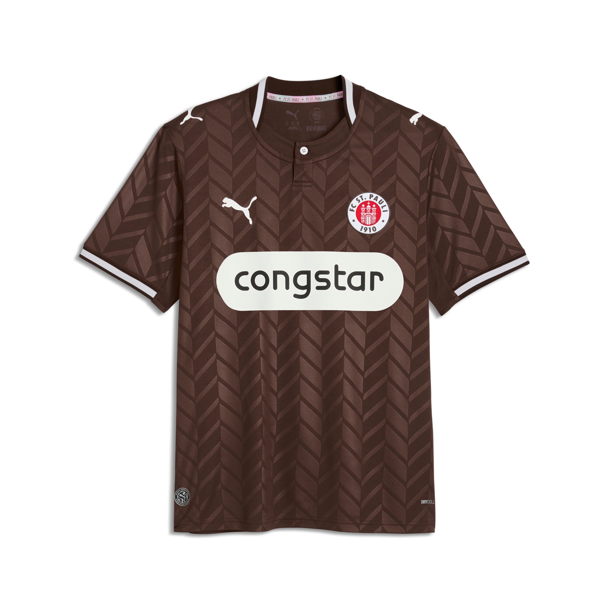PUMA Fußballtrikot »FCSP HOME JERSEY REPLICA« mit Rundhalsausschnitt, Kurzarm, atmungsaktiv