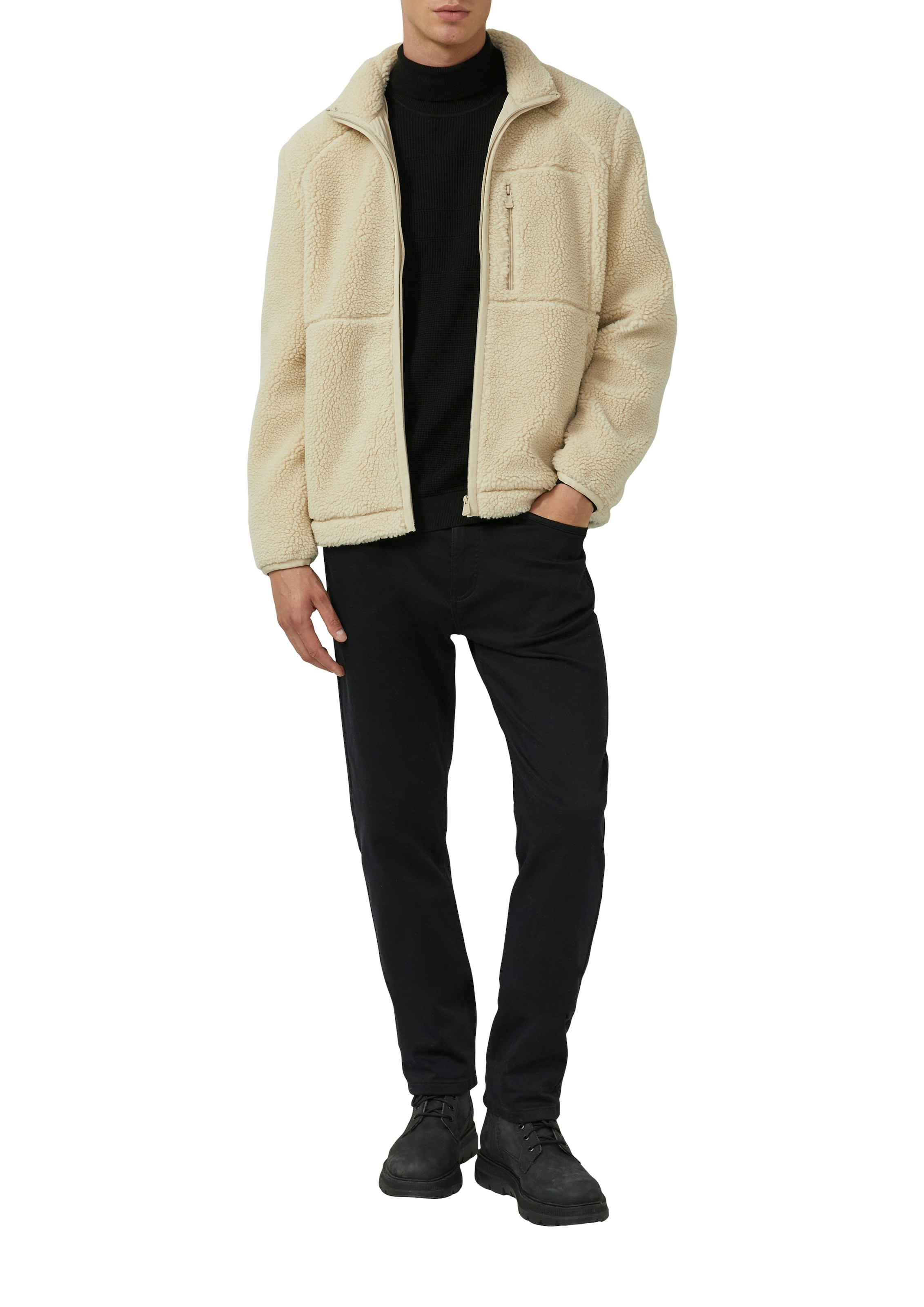 s.Oliver Rollkragenpullover mit Rippbündchen
