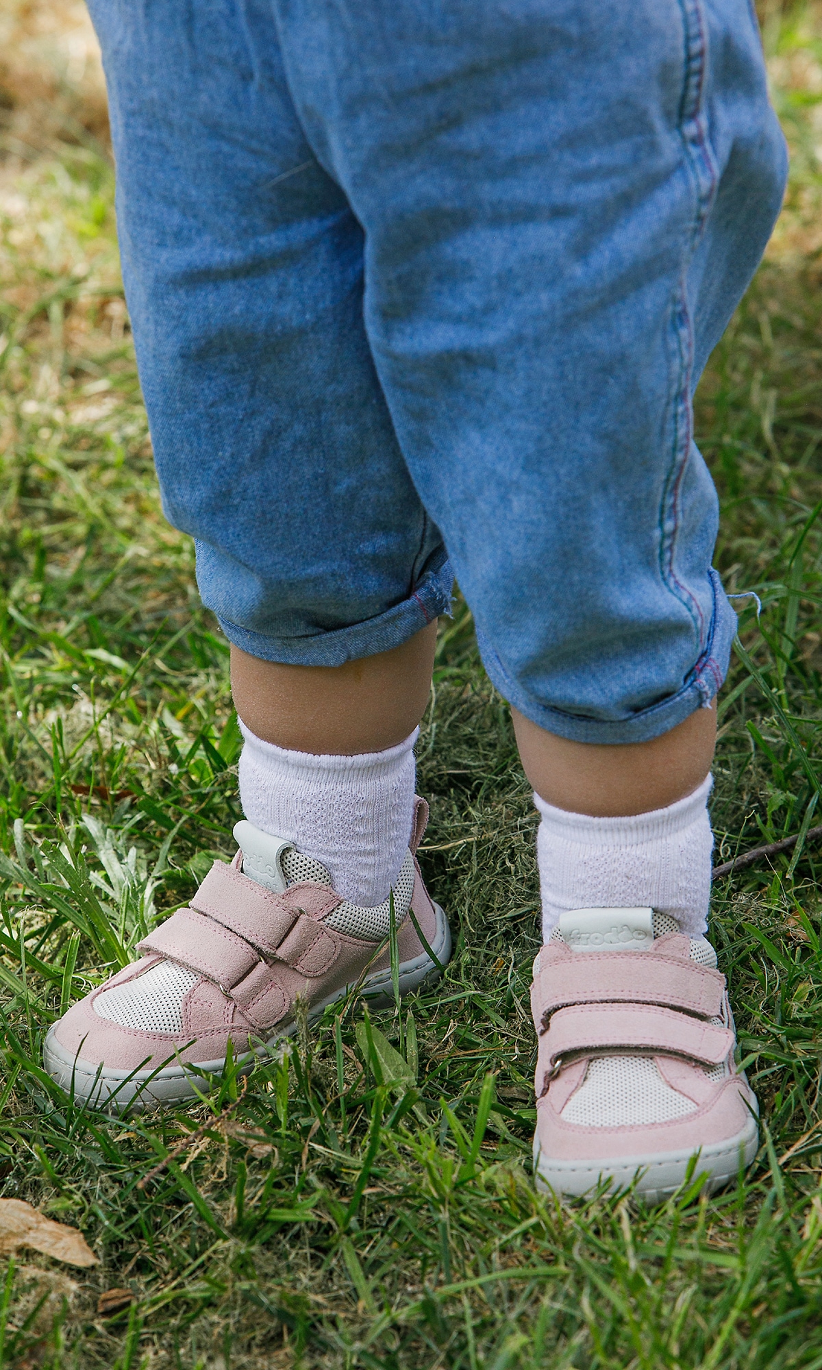 froddo® Sneaker »Barefoot Base«, Klettschuh, Freizeitschuh, Barfußschuh mit Klettverschluss