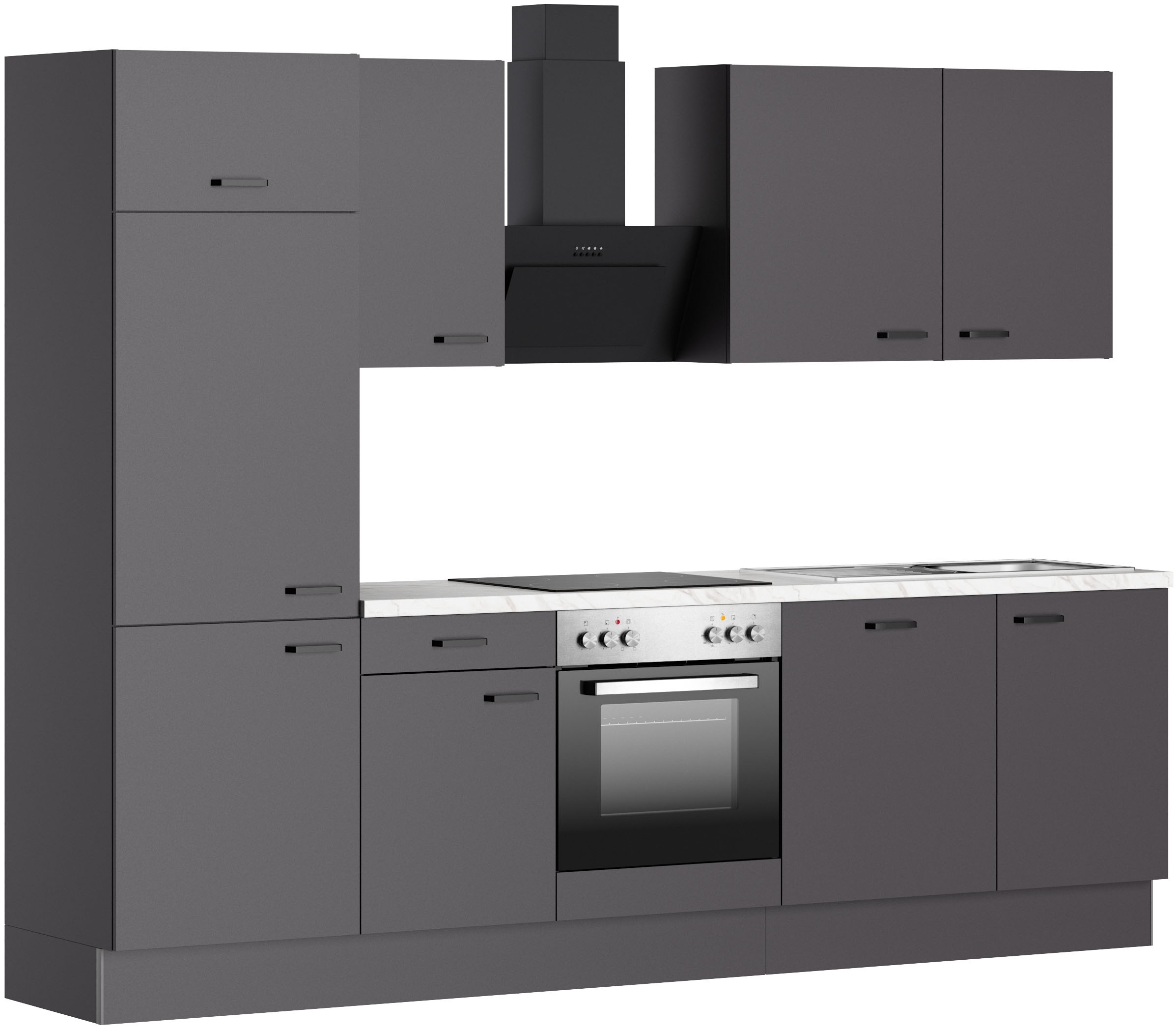 KOCHSTATION Küchenzeile »KS-Paula«