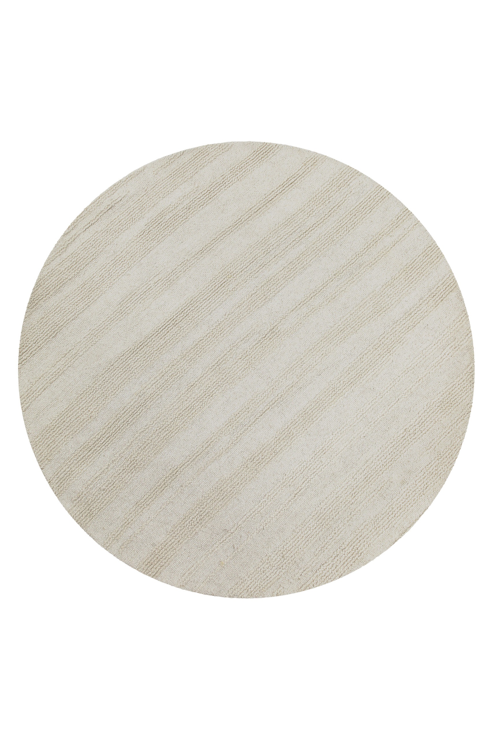 Wecon home Teppich »Hamptons TWENTYSEVEN«, rund, 15 mm Höhe, Kurzflor, Wohnzimmer, Schlafzimmer, elegant, robust, Linien-Muster