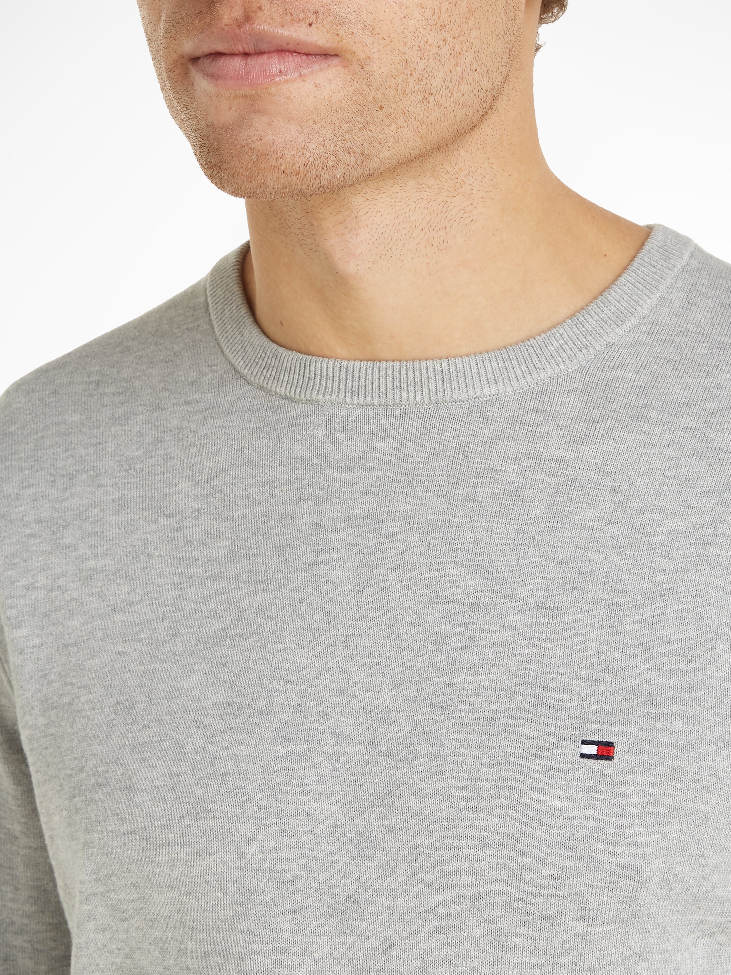 Tommy Hilfiger Rundhalspullover »ESSENTIAL COTTON CREW NECK«