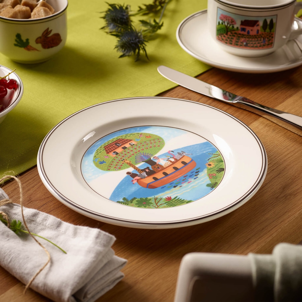 Villeroy & Boch Frühstücksteller »Frühstücksteller Kollektion Design Naif ø 21 cm 6er Set bunt«