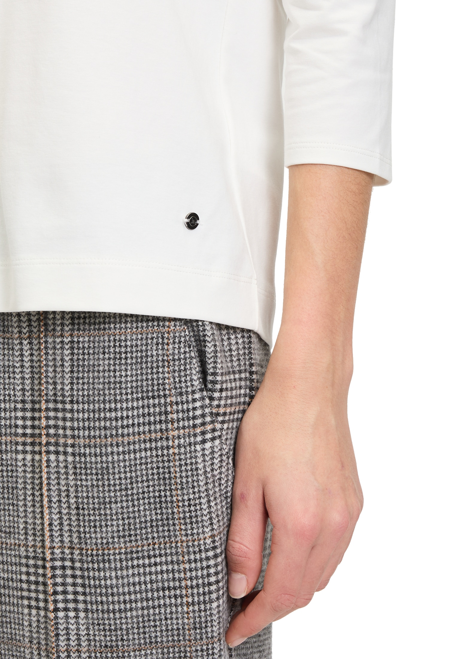 Betty&Co Langarmshirt »Casual-Shirt mit Print«