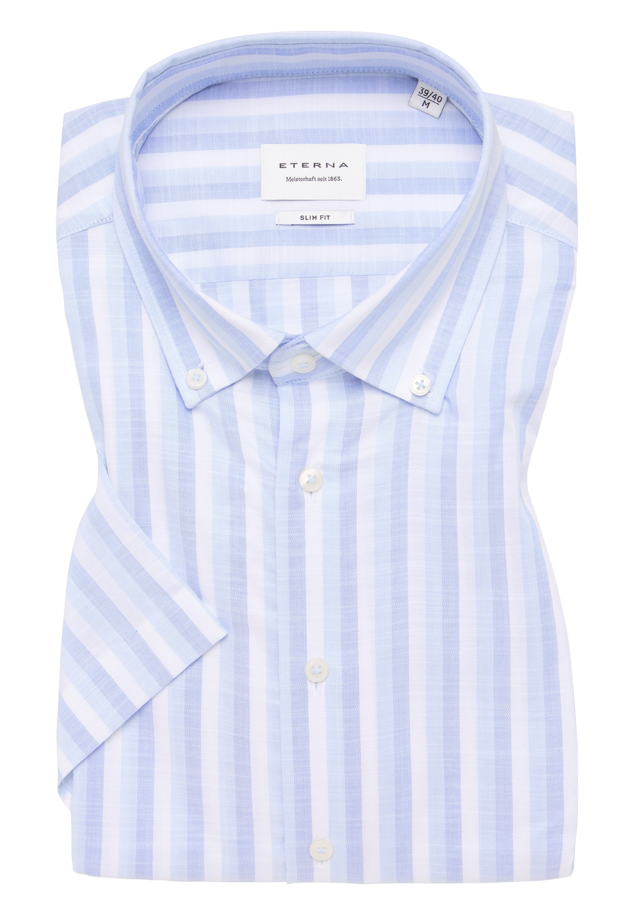 Eterna Kurzarmhemd »SLIM FIT« EASY IRON (bügelleicht)