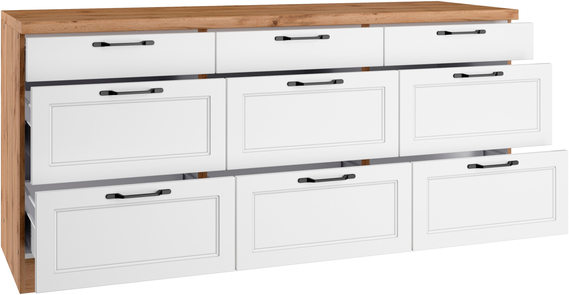 KOCHSTATION Unterschrank »KS-Lana« Breite 180 cm