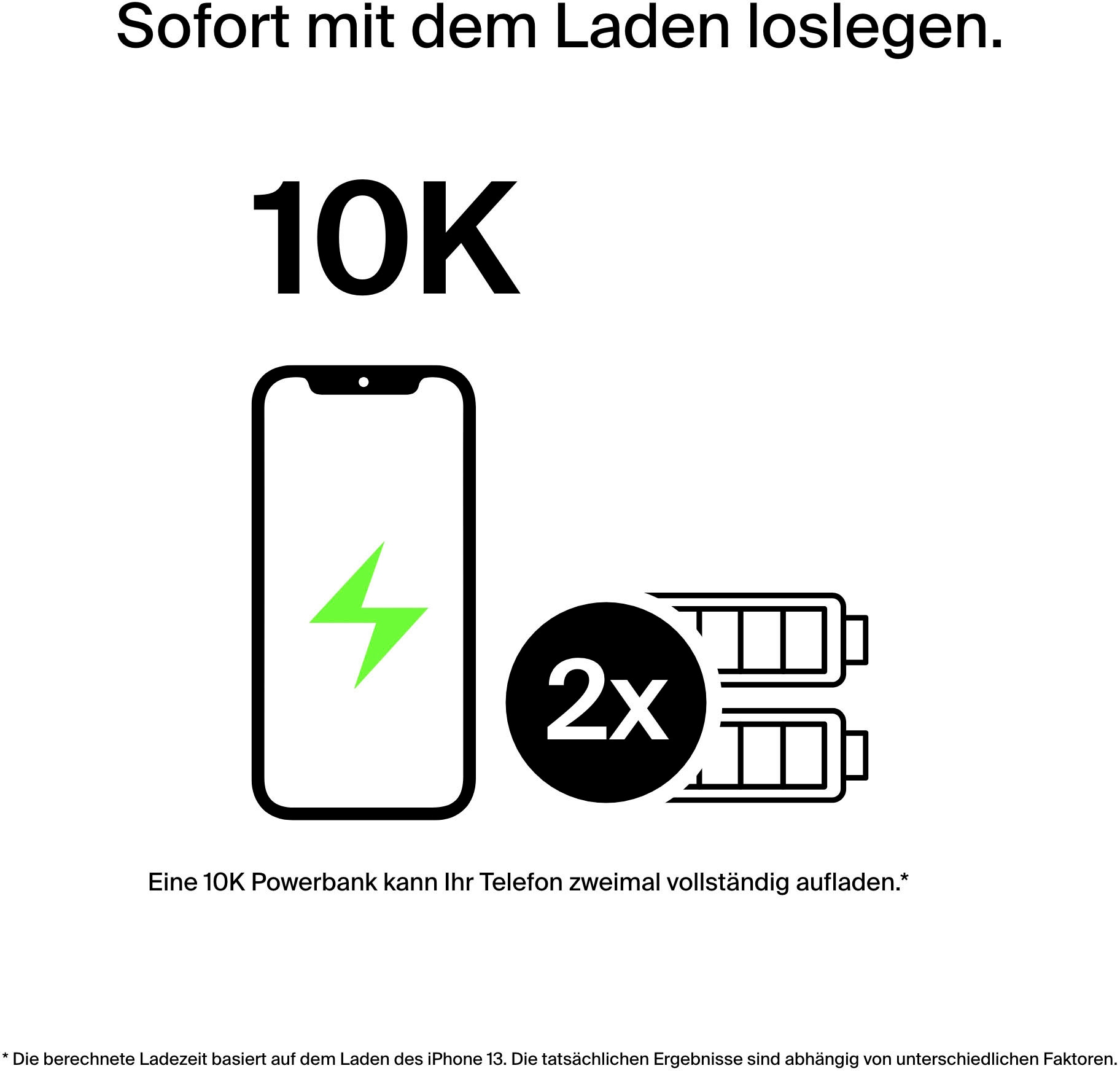 Belkin Powerbank »BoostCharge 10.000mAh Powerbank 15 Watt zum Laden von 3 Geräten«, 10000 mAh, 1x USB-C, 2x USB-A, Power für bis zu 40 Stunden