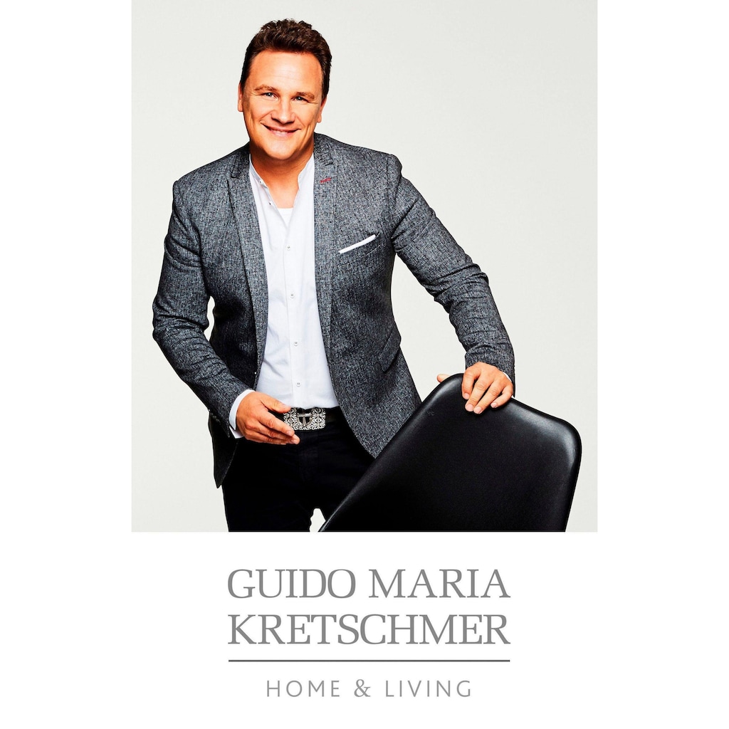 Guido Maria Kretschmer Home&Living Bettwäsche »Mila, in Satin Qualität, atmungsaktiv, Flächengewicht 120 g/m², hergestellt aus 100% Baumwolle, unterstützt Cotton made in Africa, Bett- und Kopfkissenbezug mit Reißverschluss.