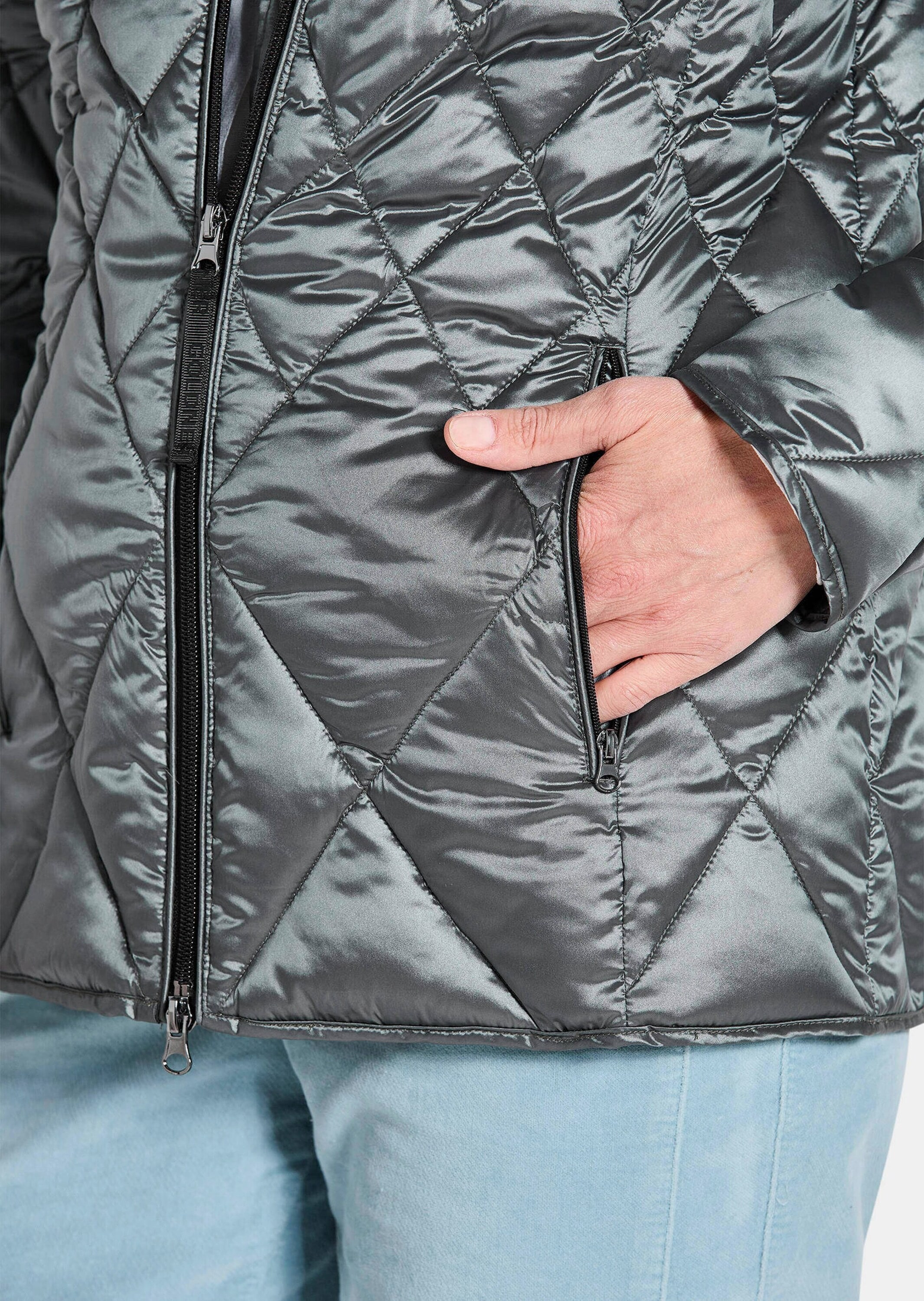 GOLDNER Kurzjacke »Steppjacke mit Rautenmuster« Besonderer Diamant-Stepp