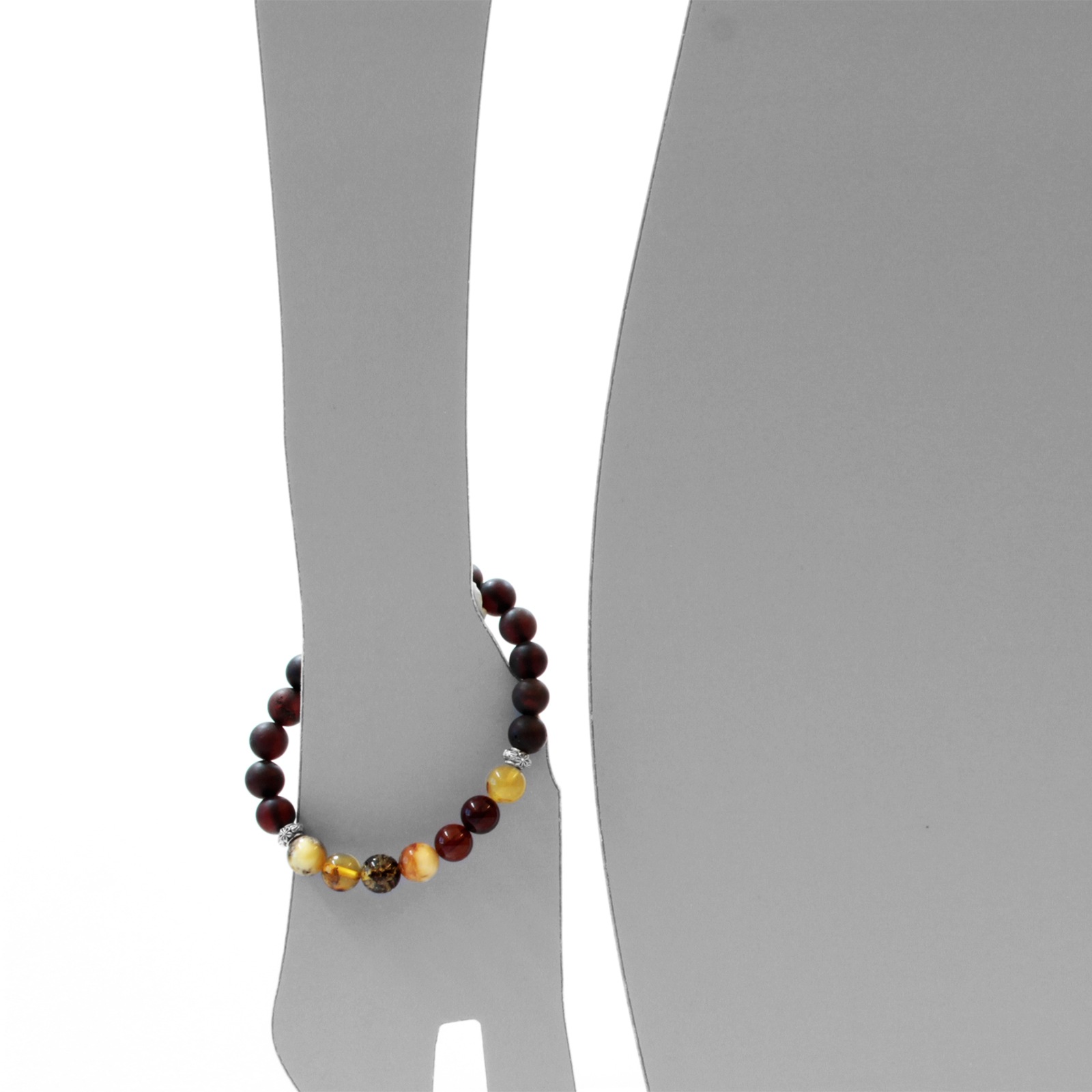 OSTSEE-SCHMUCK Armband »- Vivi 8 mm - Bernstein -,«