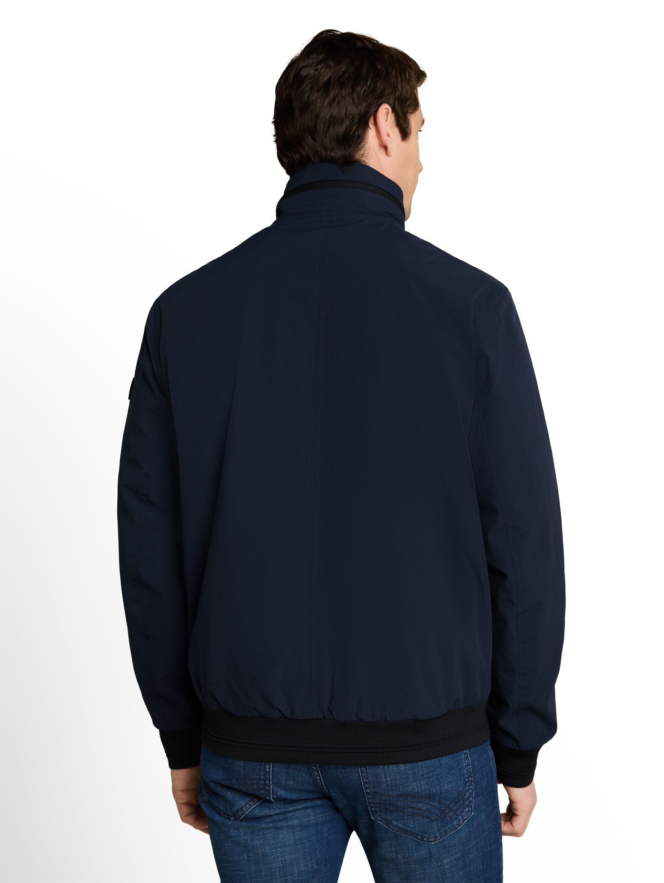 TOM TAILOR Blouson »Regular« mit Kapuze Sweatjacke mit Reißverschluss