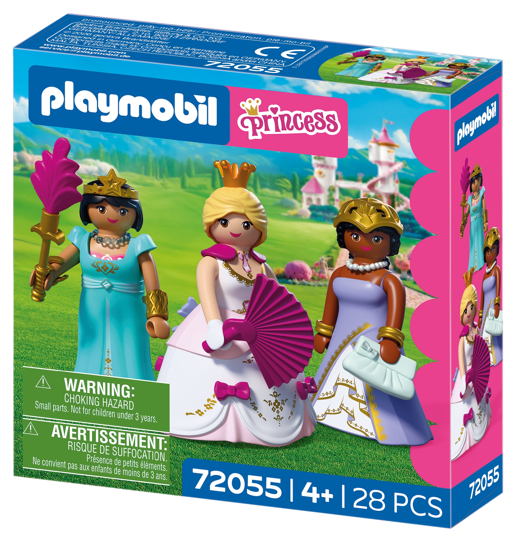 Playmobil® Konstruktions-Spielset »Drei Prinzessinnen (72055), Princess« Made in Europe