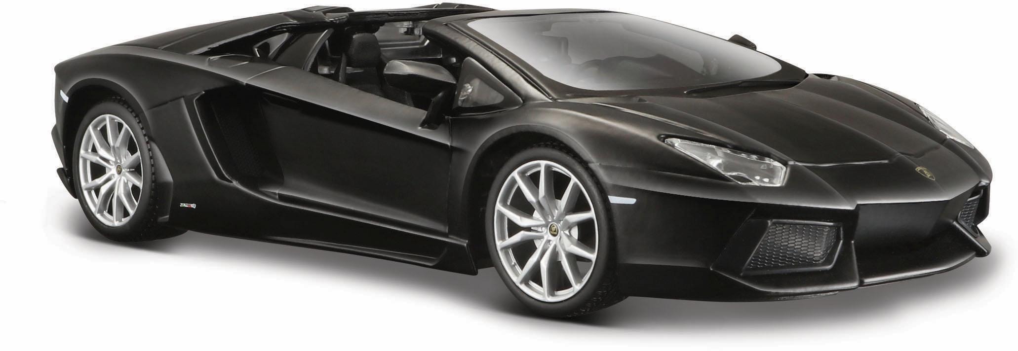 Sammlerauto »Dull Black Collection, Lamborghini Aventador LP-700-4 Roadster, 1:24«,...