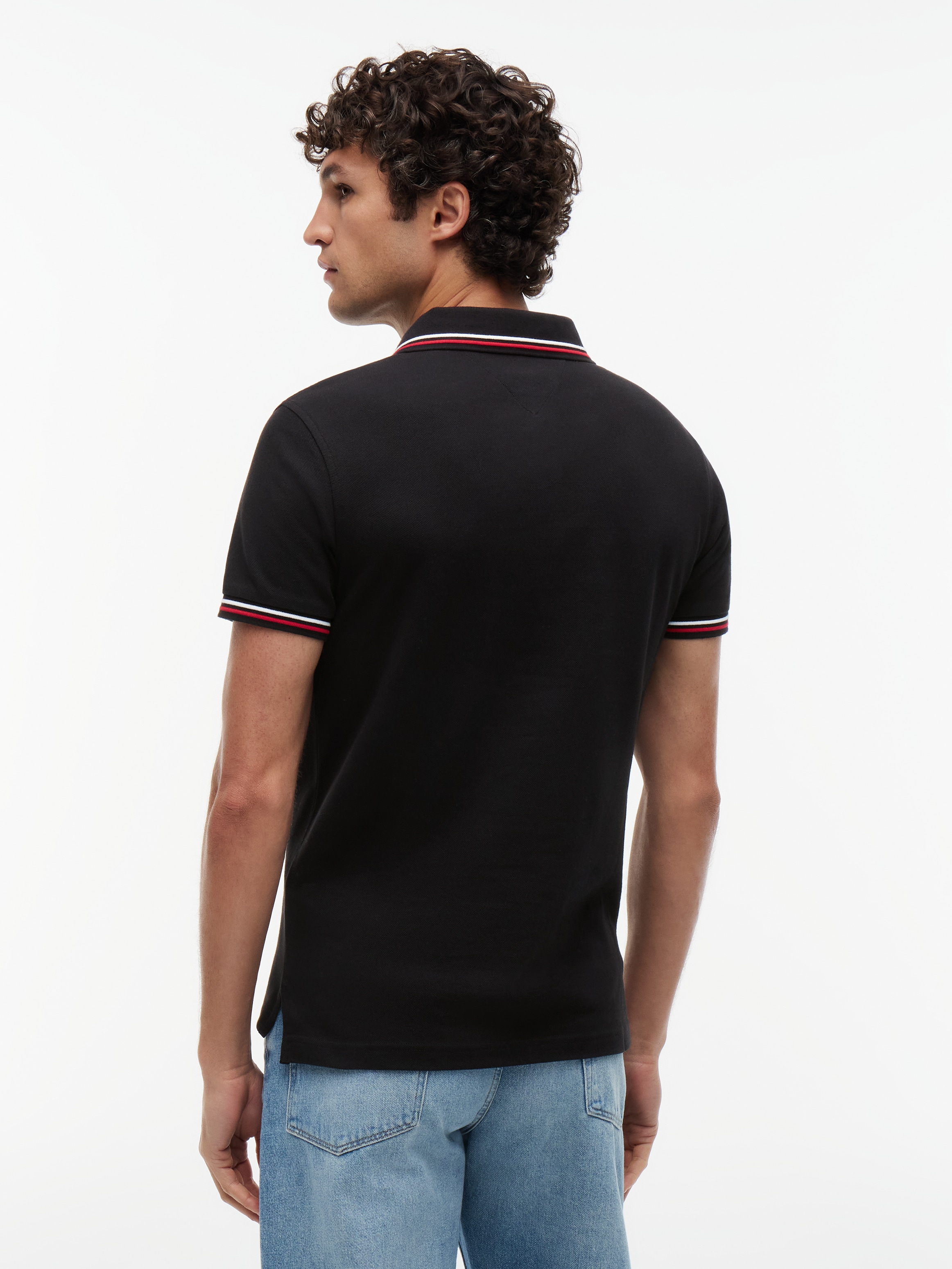 Tommy Hilfiger Poloshirt »TIPPED SLIM FIT POLO« mit Kontrast-Details