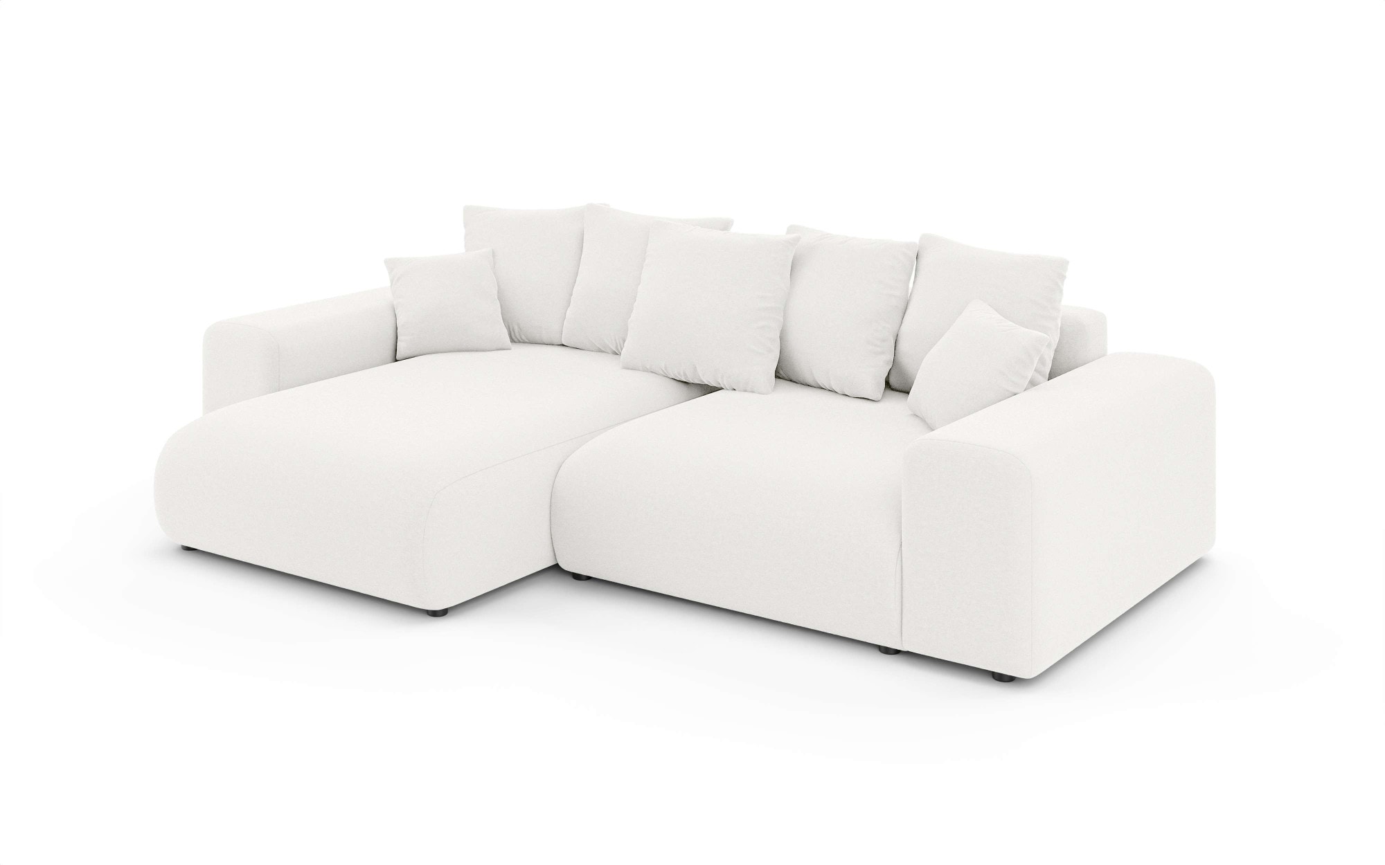 Home affaire Ecksofa »LAKESIDE mit Bettfunktion und Bettkasten, B/T/H 257/166/84 cm«