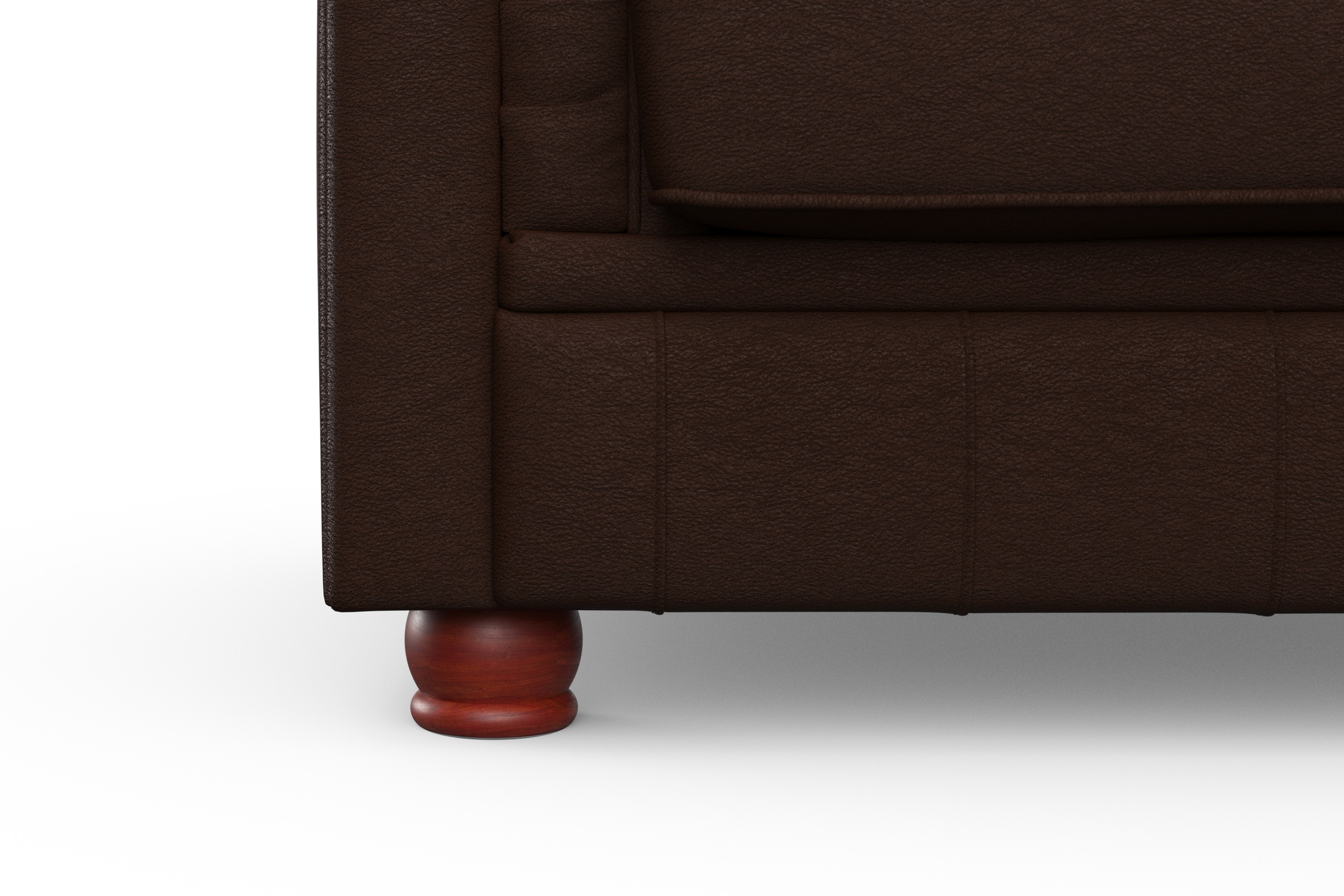 Max Winzer® Chesterfield-Sofa »Kent edel und bequem, tolle Detailverarbeitung, komfortable Armlehnen«, 3-Sitzer mit aufwendiger Knopfheftung, Breite 205 cm