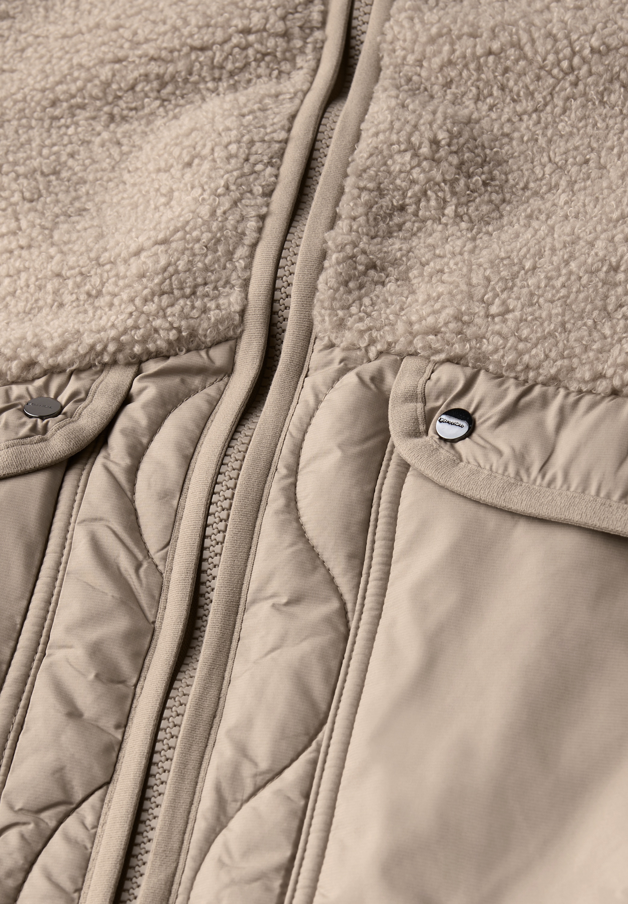 STREET ONE Outdoorjacke, mit Strukturmix