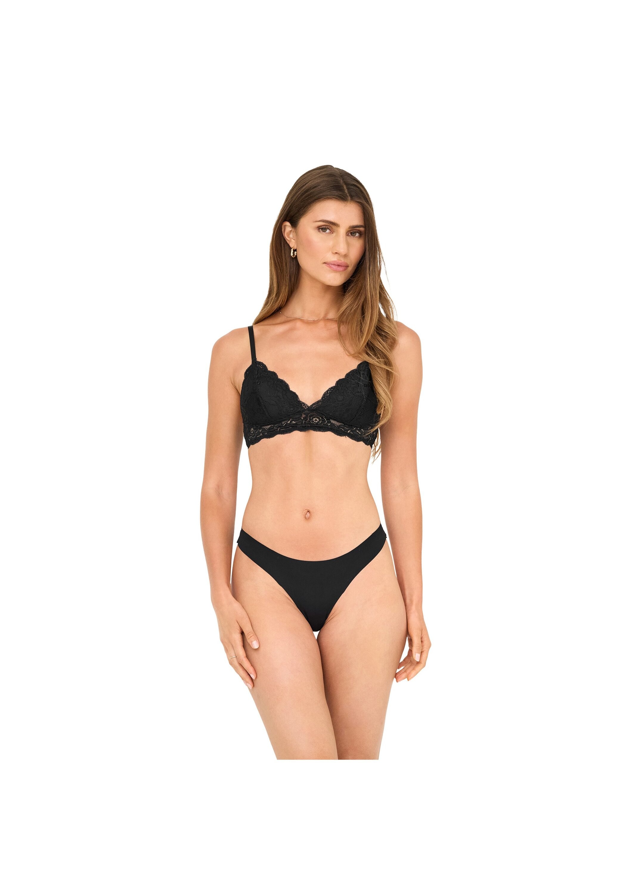 ONLY Slip »Slip ONLCHLOE LACE BRAZIL 3er Pack«