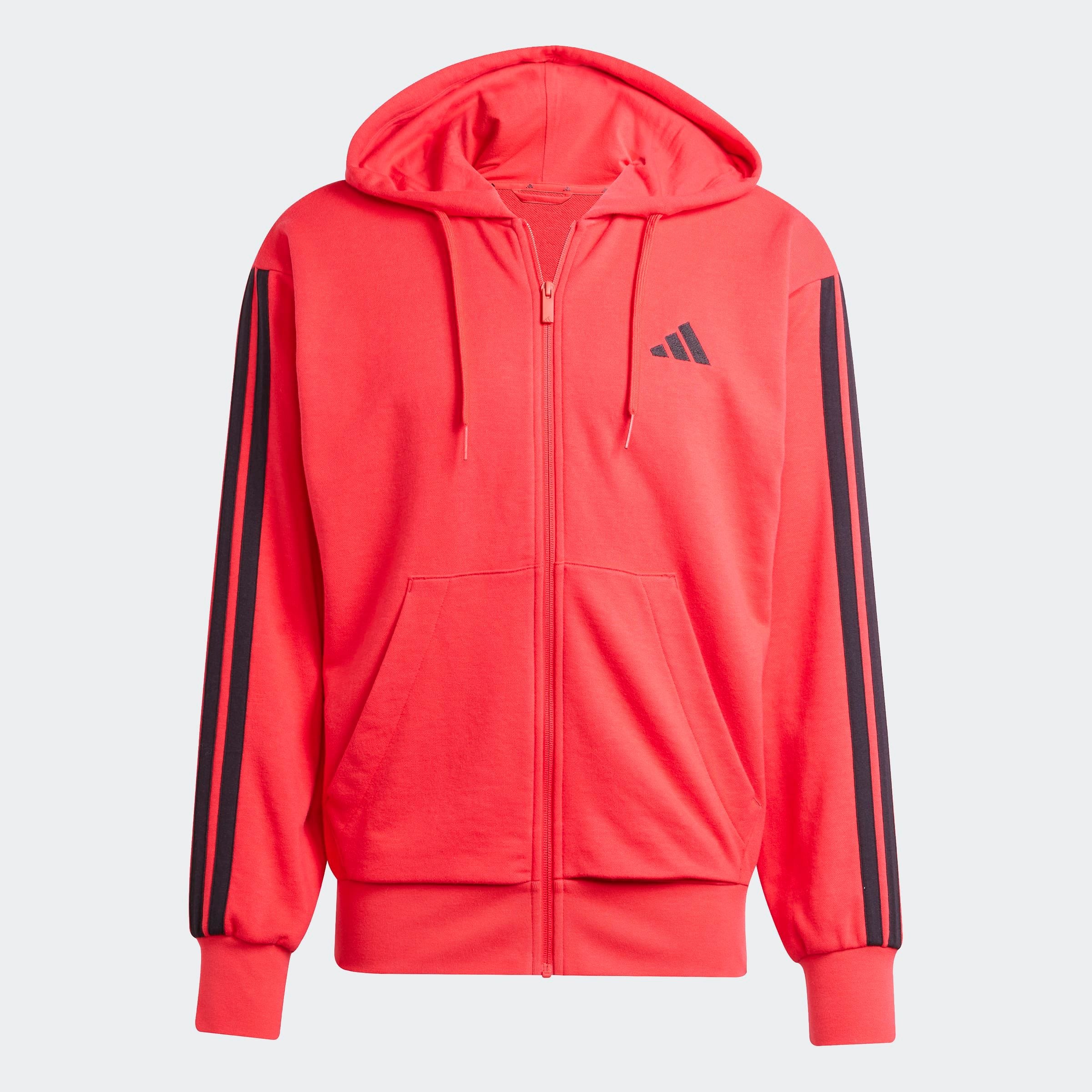 adidas Sportswear Kapuzensweatshirt »ESSENTIALS 3-STREIFEN FRENCH TERRY«
