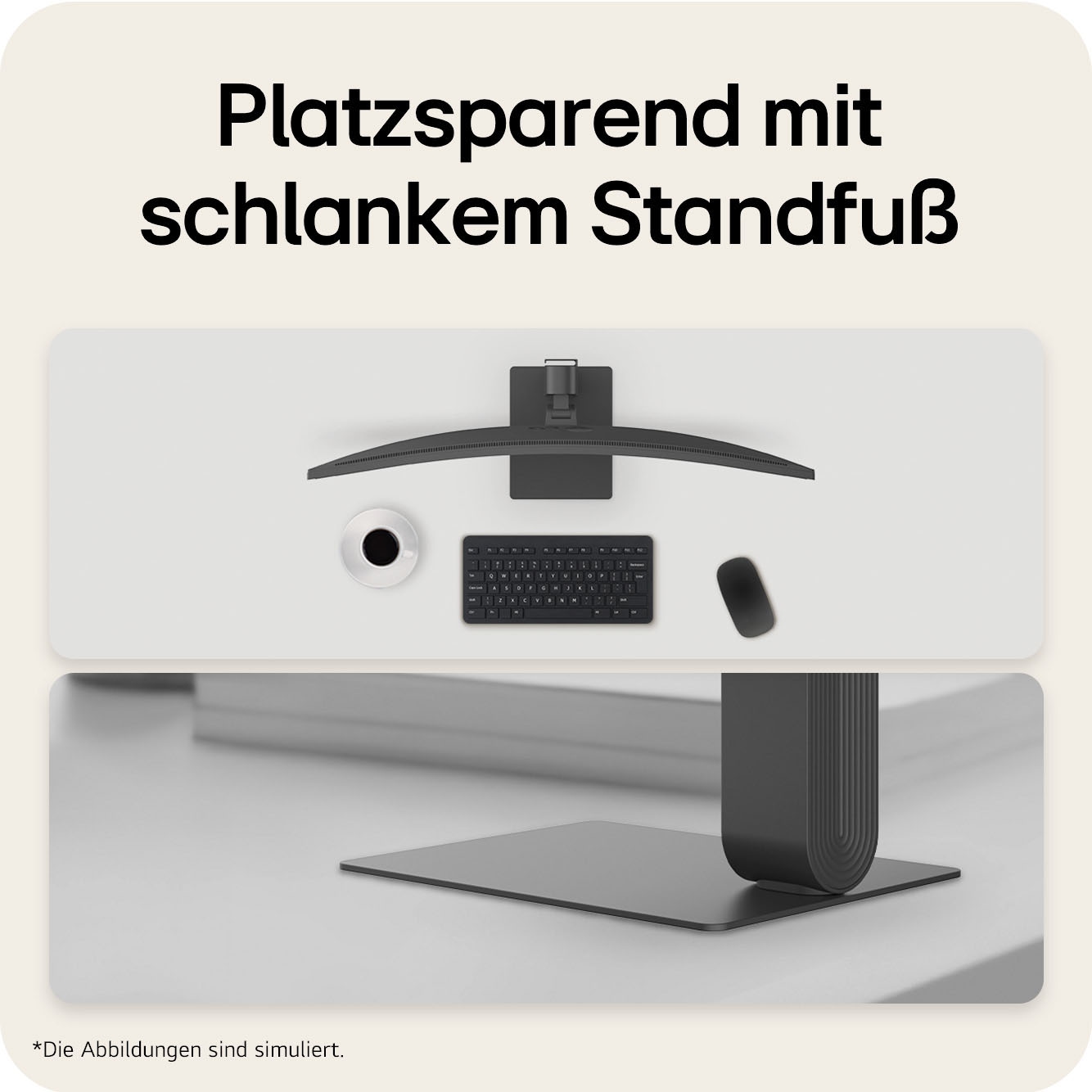 LG Curved-LED-Monitor »34U640B« 86 cm/34 ″  3440 x 1440 px UWQHD 5 Reaktionszeit 144 Hz