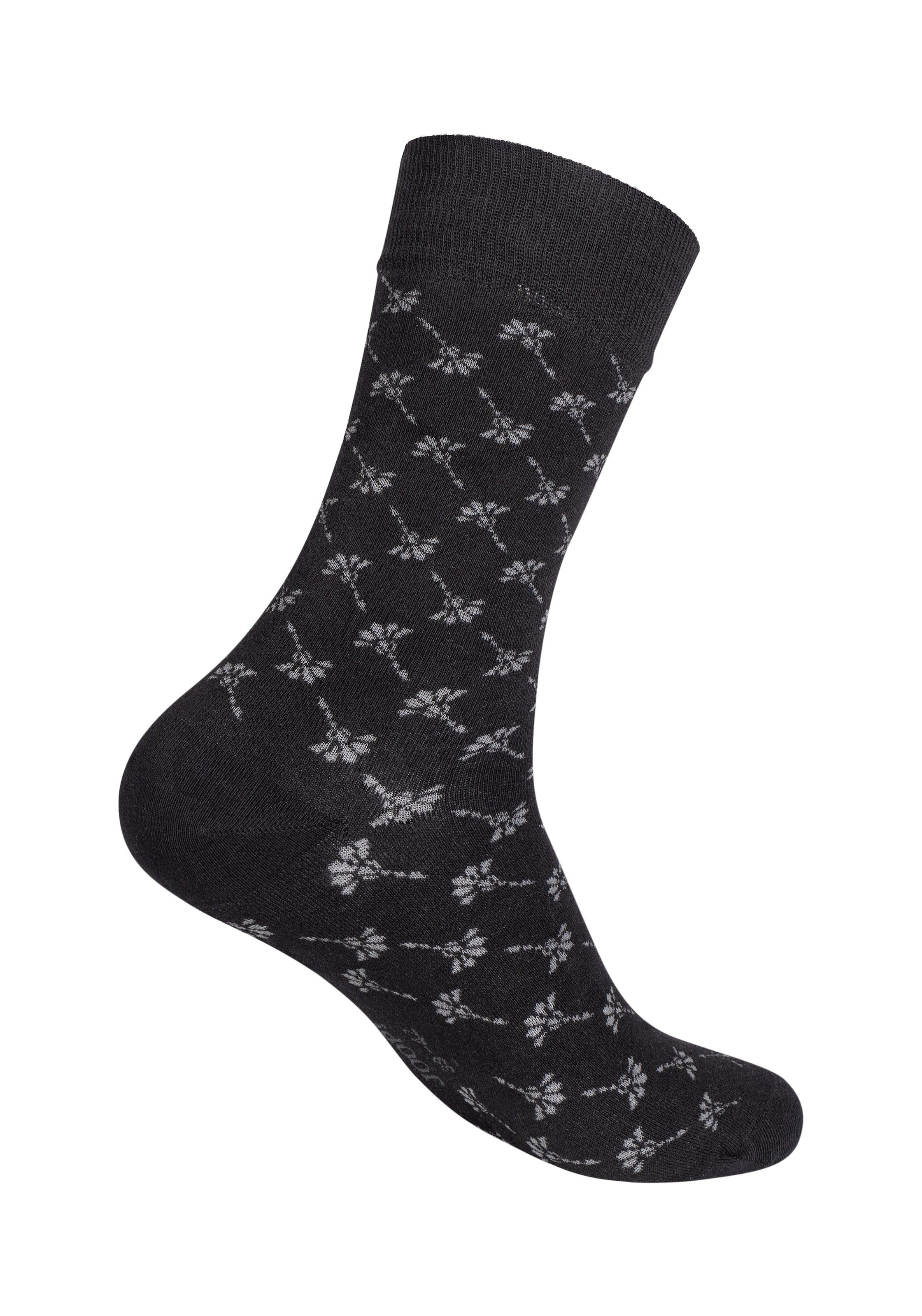 JOOP! Socken 2 Paar,  mit OCS-zertifizierter Baumwolle, feine Strickqualität auf 200 Nadeln