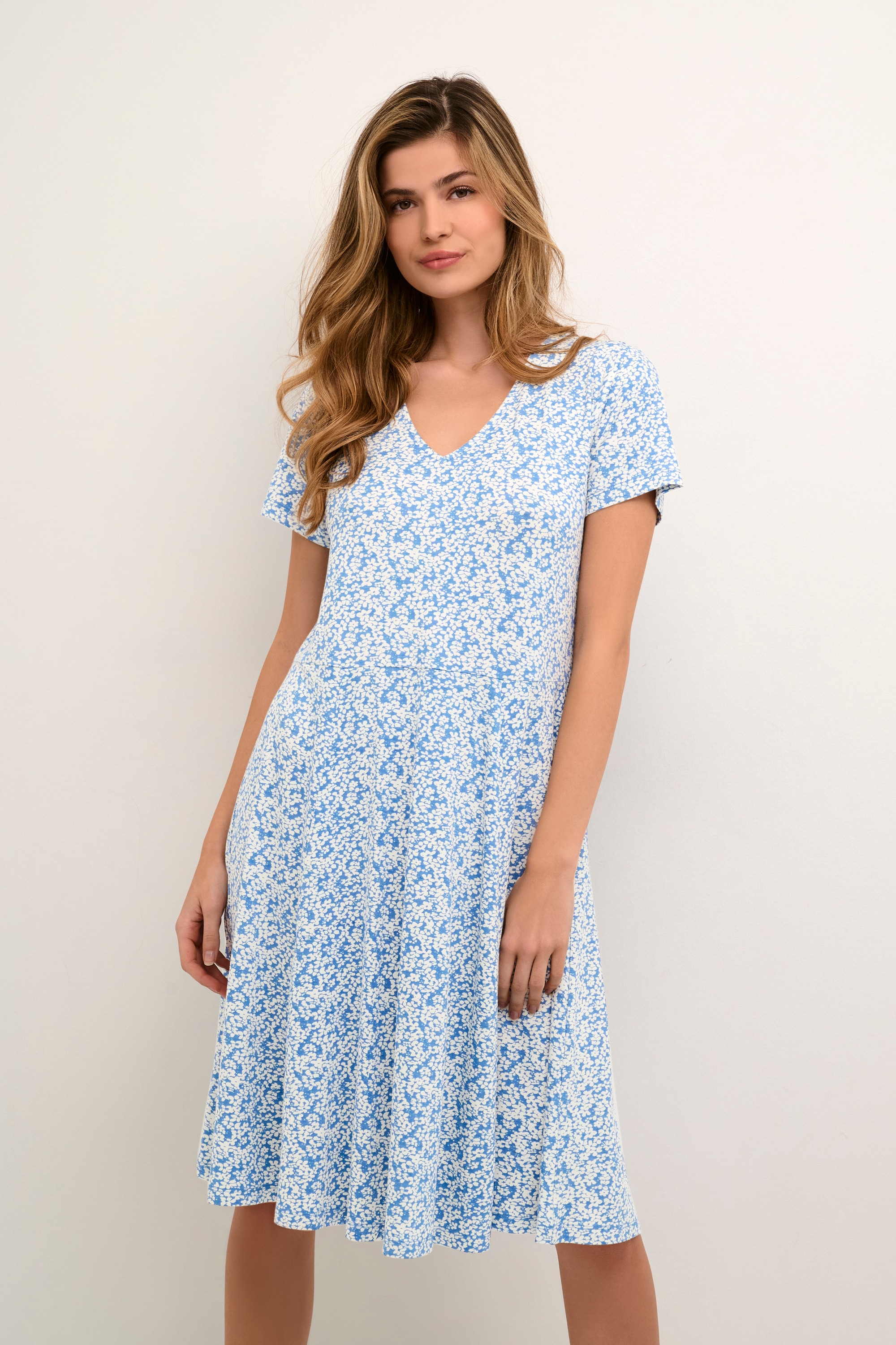 KAFFE Midikleid »Kleid KAmolly«