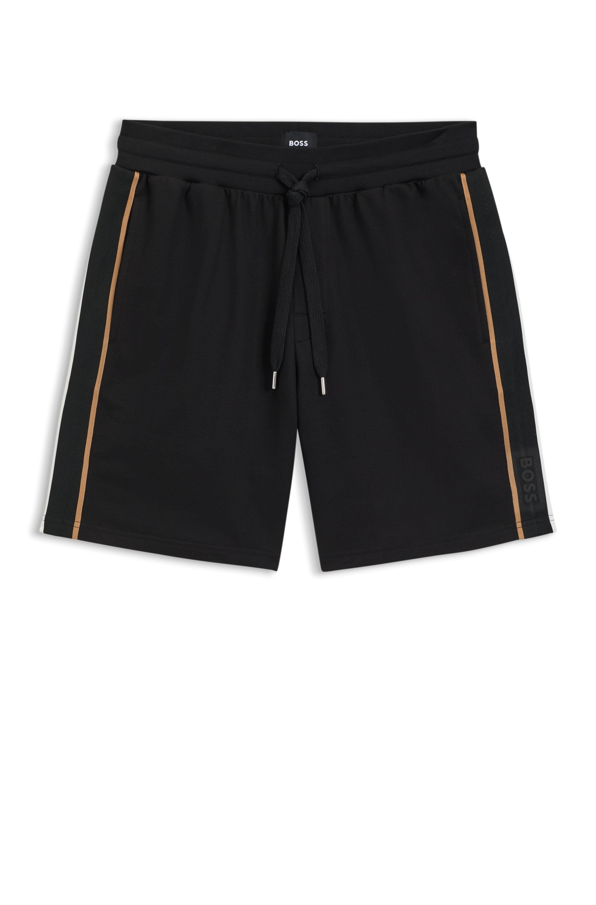 BOSS Sweatshorts »ICONIC«  mit Tunnelzug und Tape-Details