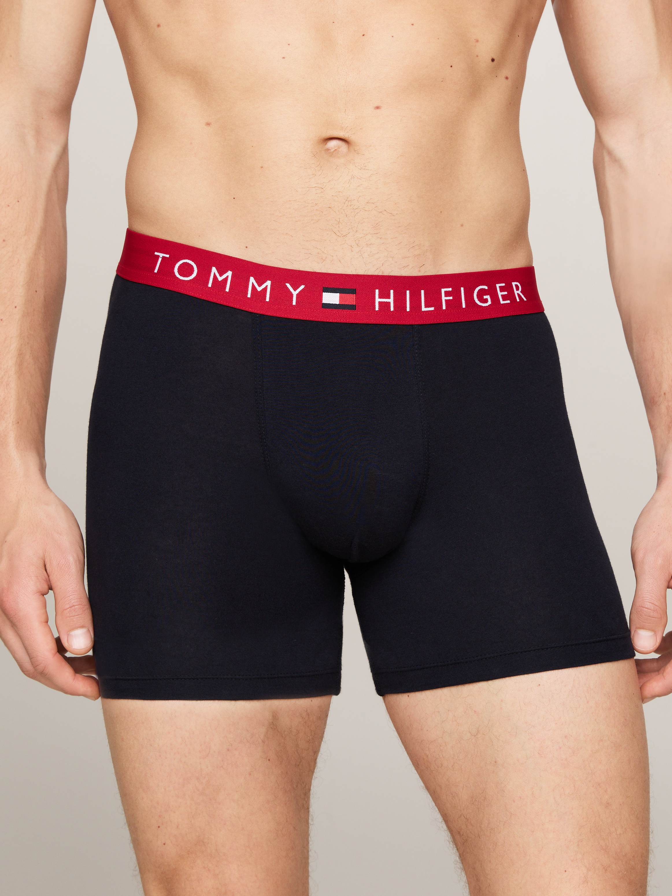 Tommy Hilfiger Underwear Boxer »3P BOXER BRIEF WB«, (Packung, 3er)