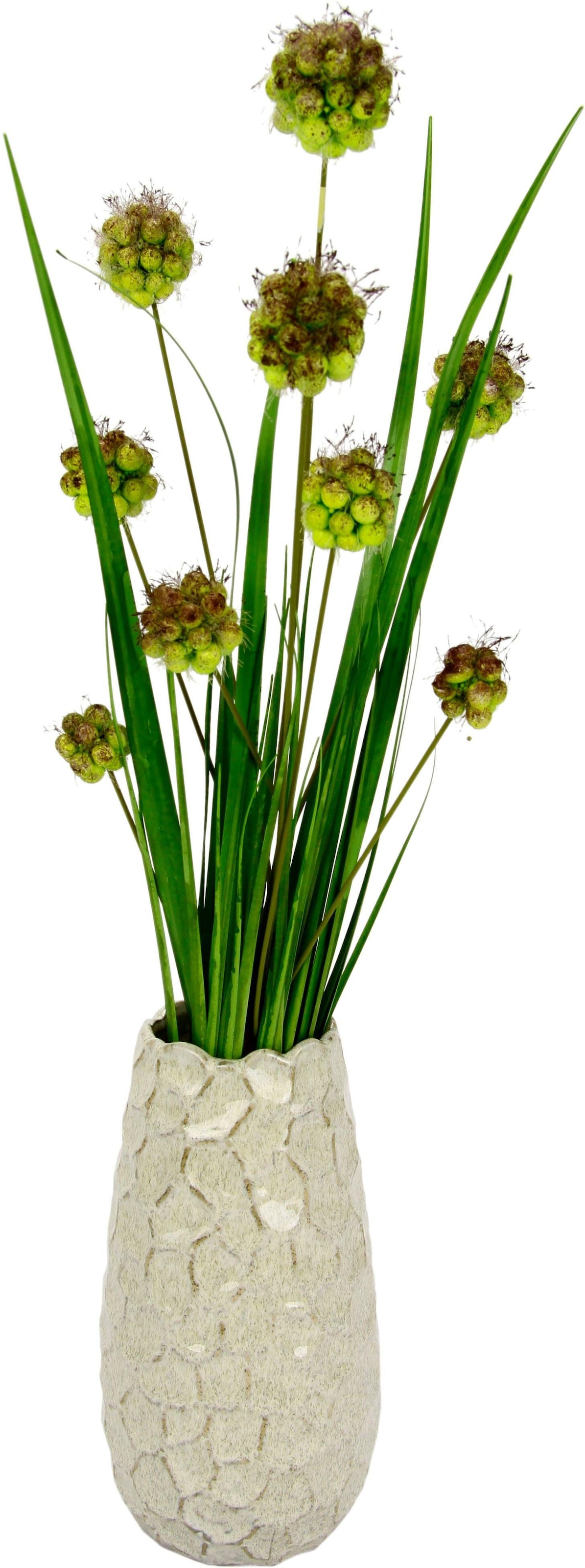 Vase in I.GE.A. Kunstgras bei kaufen »Alliumgrasbusch«, OTTO