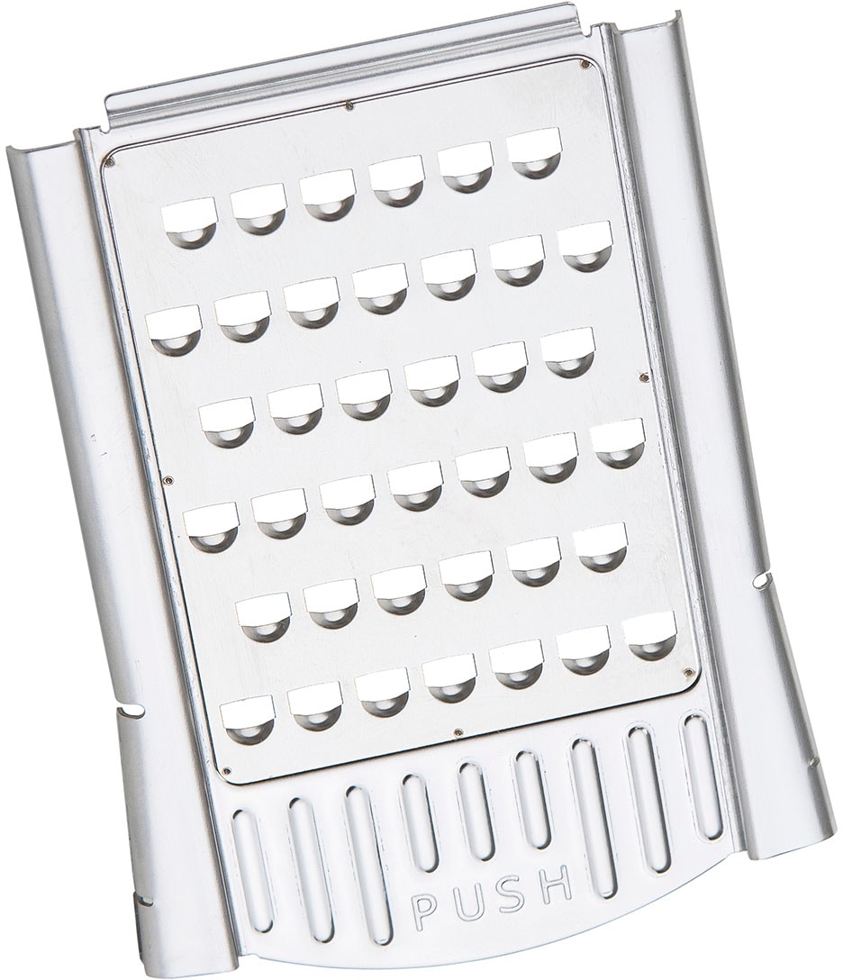 Genius Küchenreibe »Nicer Dicer Speed Messer-Set«, (3 St.), zum groben reiben, hobeln und reiben von Julienne-Streifen, Edelstahl