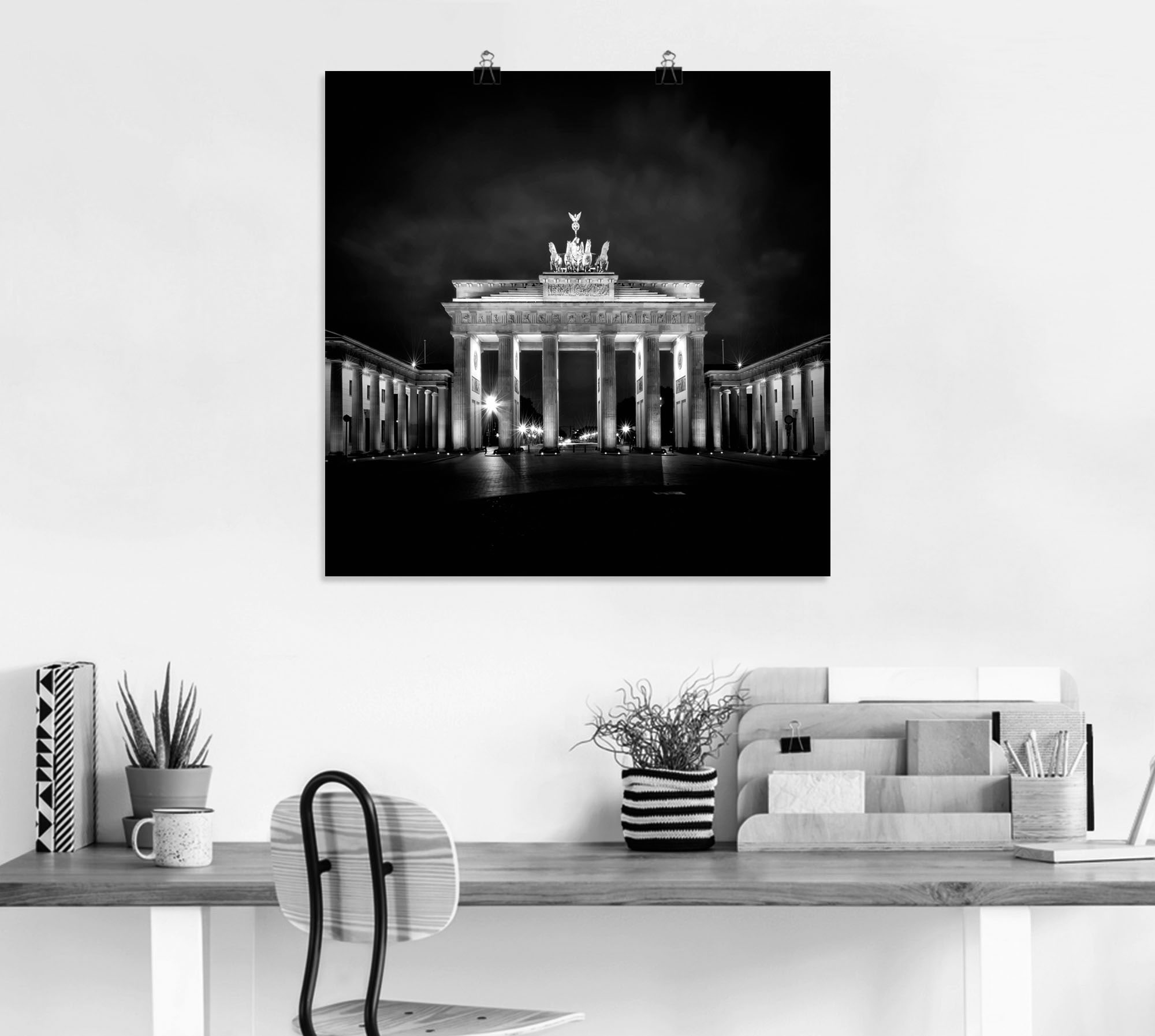 Artland Wandbild online Leinwandbild, Gebäude, als I«, in Brandenburger Poster »Berlin Größen Wandaufkleber (1 oder Alubild, versch. Tor St.), bei bestellen OTTO
