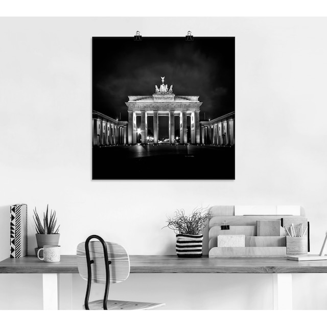 Artland Wandbild »Berlin Brandenburger Tor I«, Gebäude, (1 St.), als Alubild,  Leinwandbild, Wandaufkleber oder Poster in versch. Größen bestellen online  bei OTTO