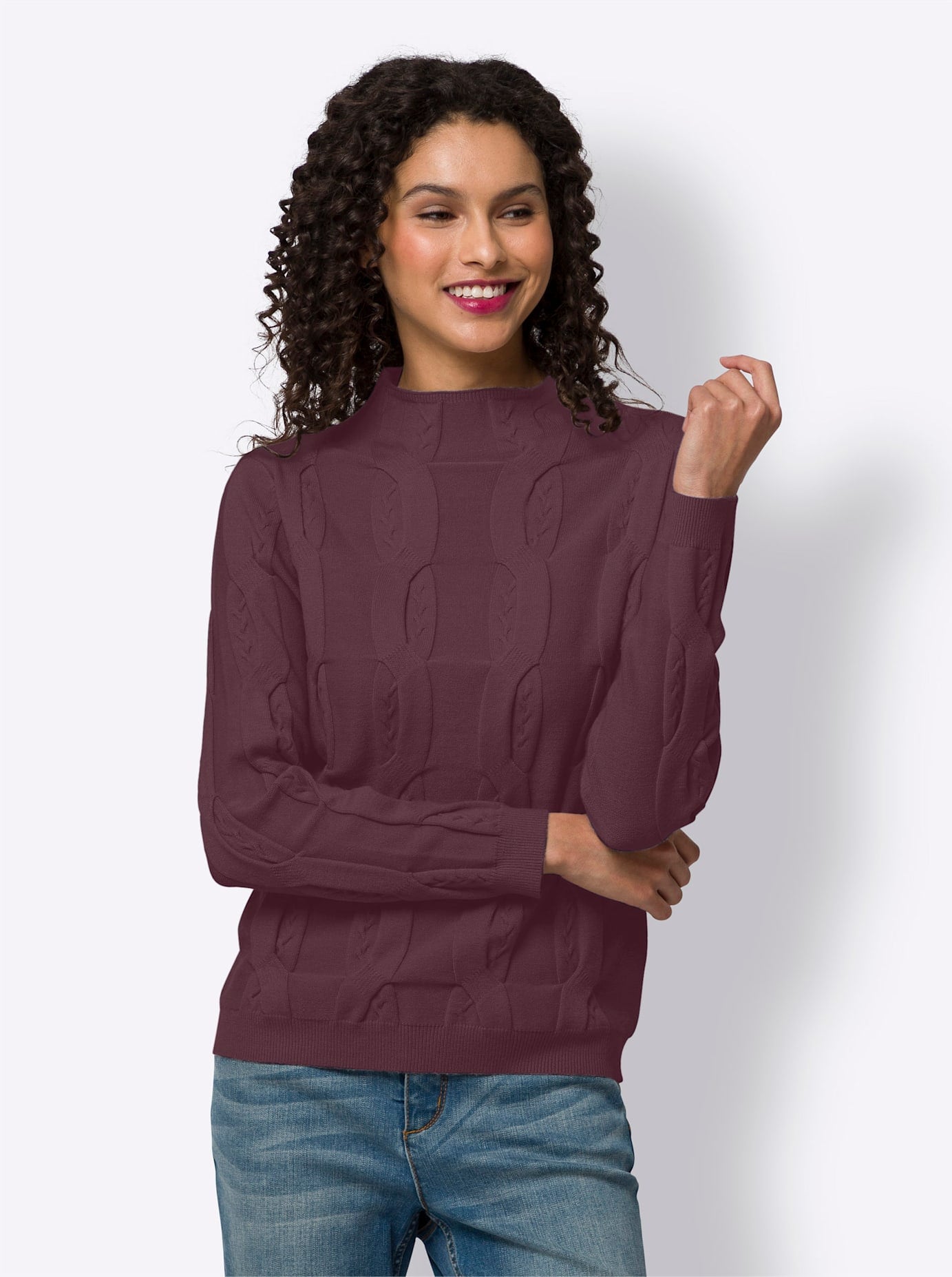 heine Stehkragenpullover »Stehkragen-Pullover«