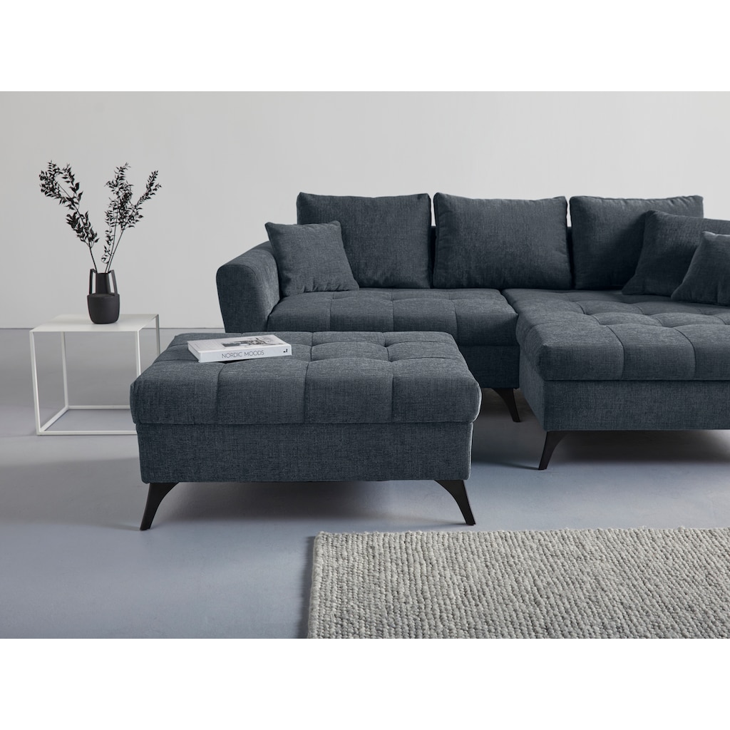 andas Hockerbank »Lörby Luxus«, auch mit Aqua clean-Bezug, feine Steppung im Sitzbereich, passend zur Serie "Sandby Luxus"