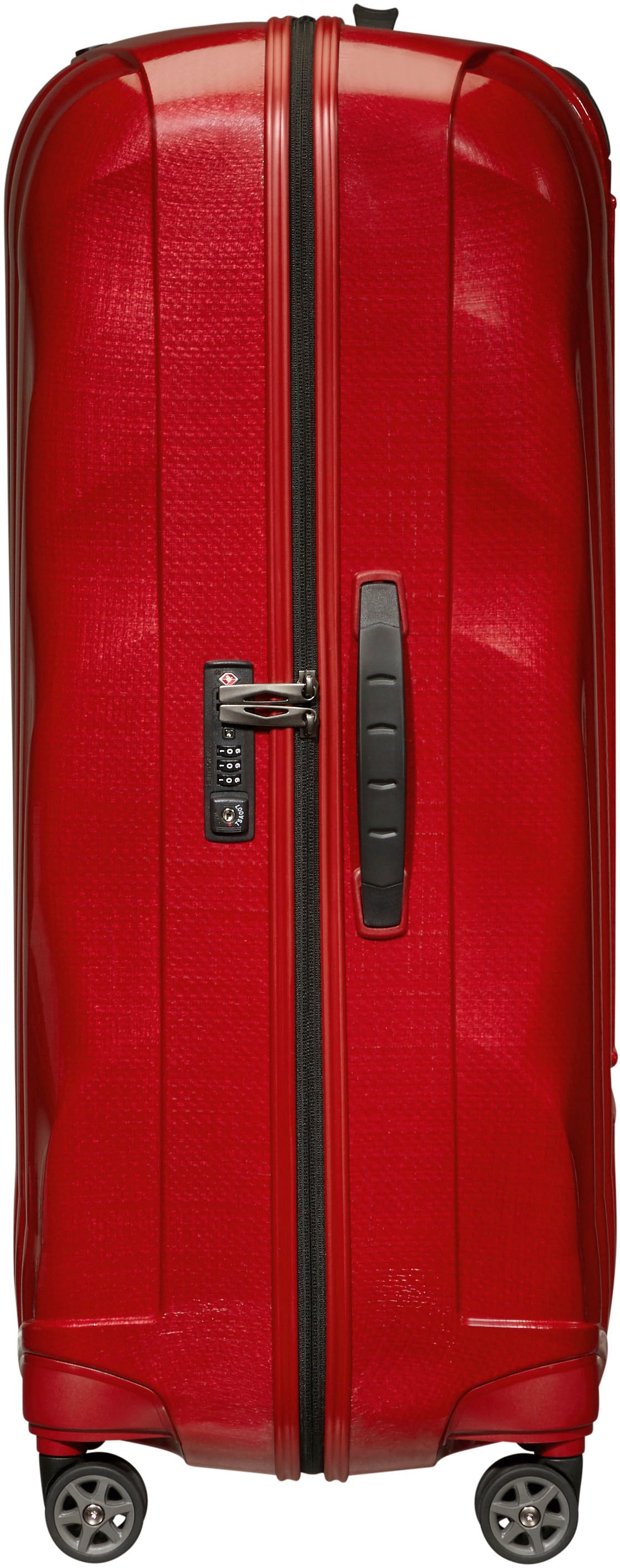 Samsonite Hartschalen-Trolley »C-LITE, verschiedene Größen und Farben«, 4 Rollen, Reisekoffer Aufgabegepäck Trolley TSA-Zahlenschloss Made in Europe