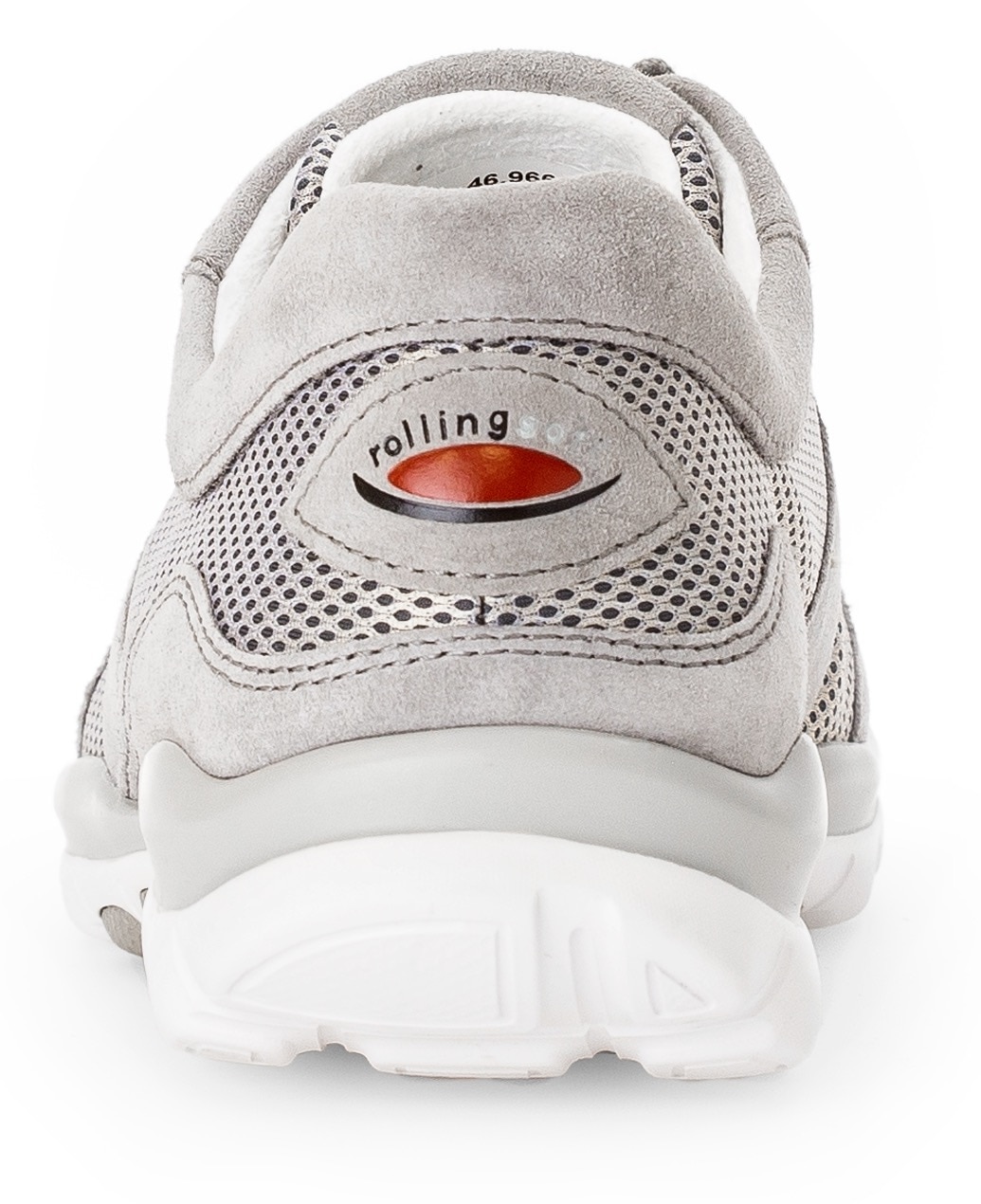 Gabor Rollingsoft Keilsneaker, Freizeitschuh, Halbschuh, Schnürschuh mit OPTIFIT-Wechselfußbett