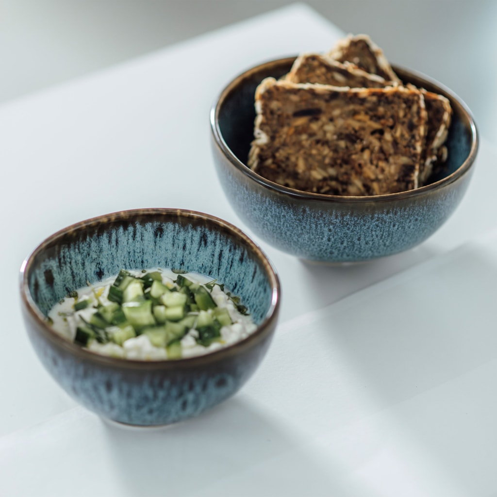 like. by Villeroy & Boch Schale »Suppenbol Lave 280 ml 4er Set türkis«