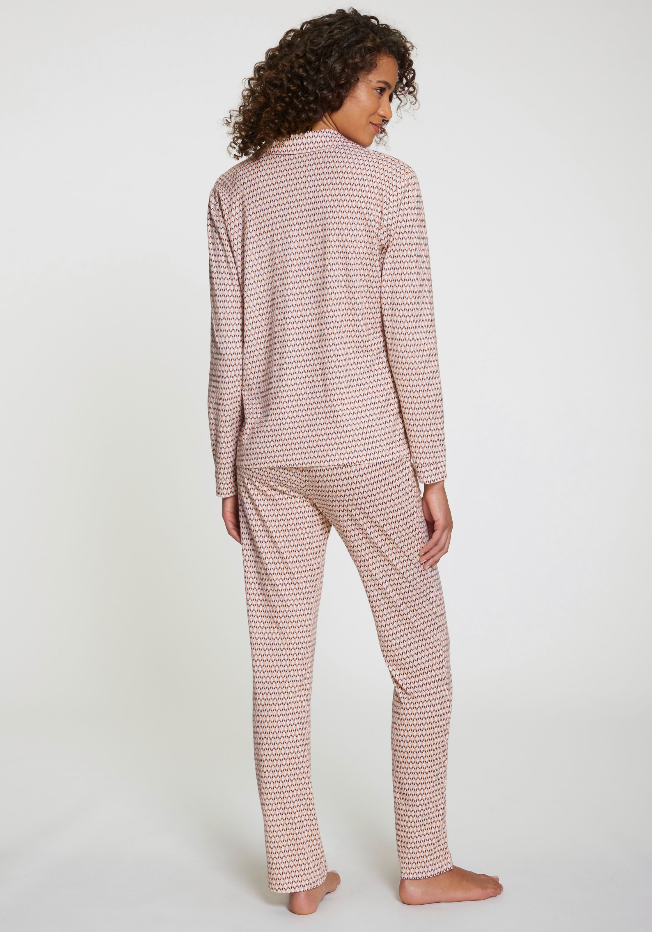 s.Oliver Pyjama Set, 2 in klassischem Schnitt