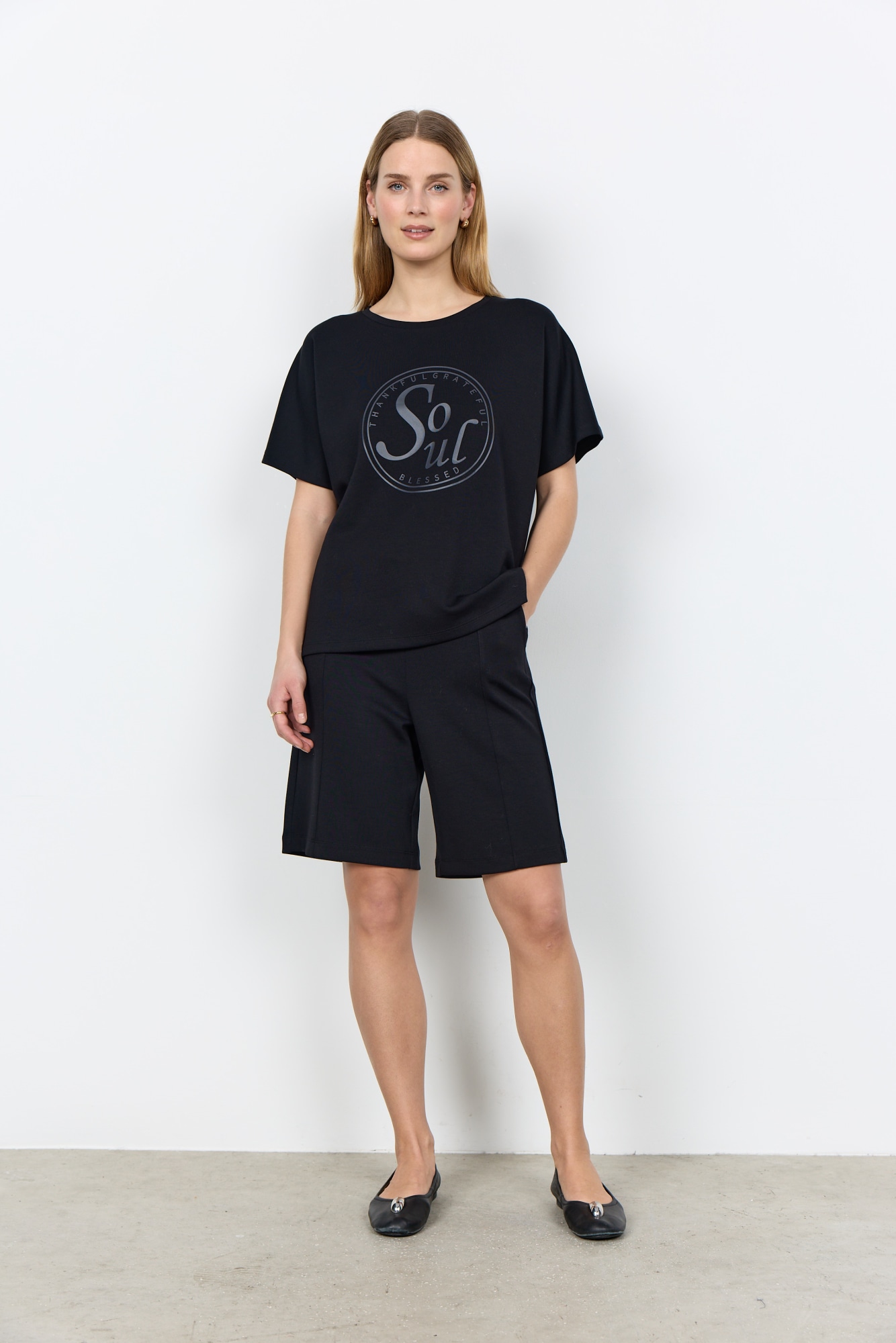 soyaconcept Kurzarmshirt »SC-BANU 301« Viskosemischung