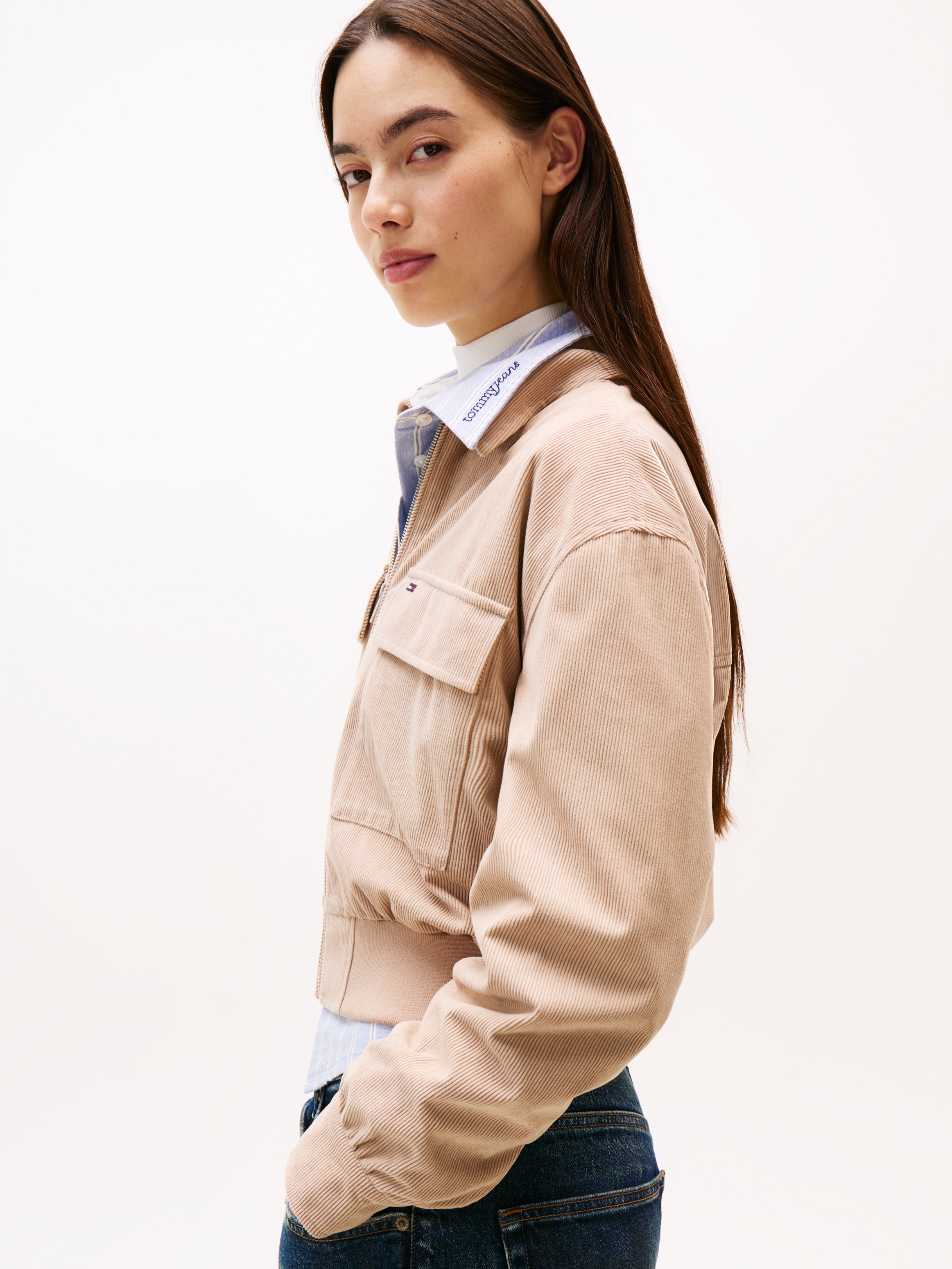 Tommy Jeans Blouson »TJW CORD COACH JACKET IM«