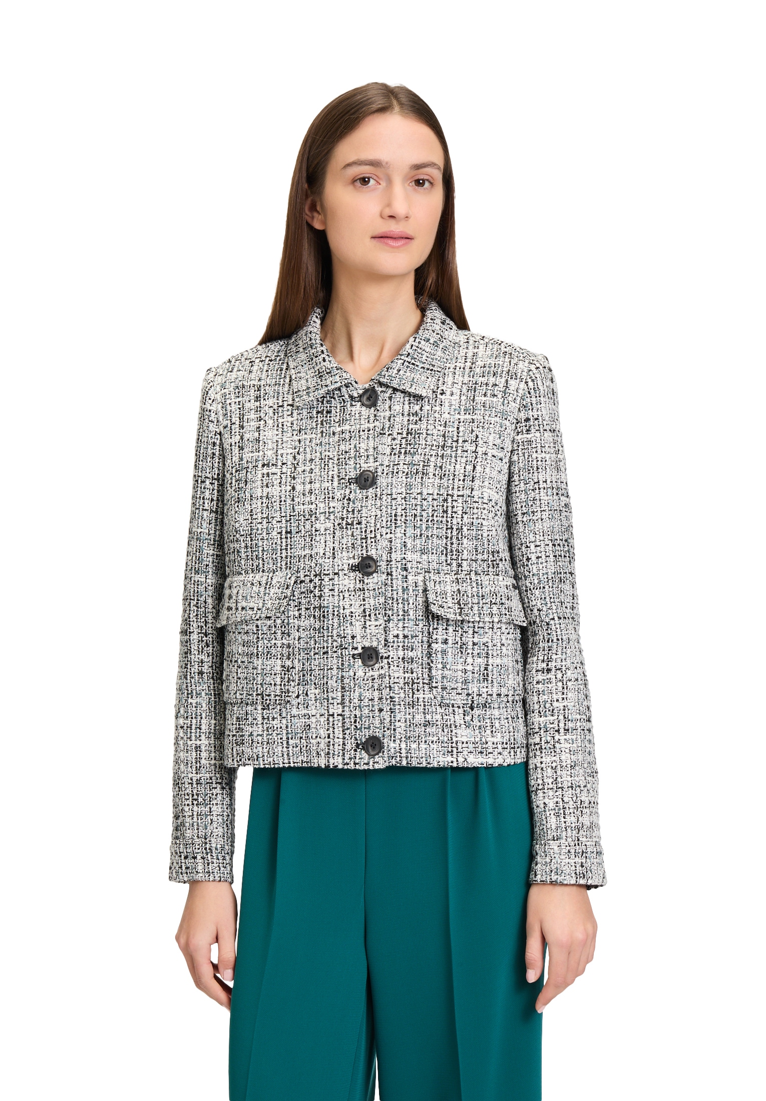 Betty&Co Jackenblazer »Blazer-Jacke langarm«